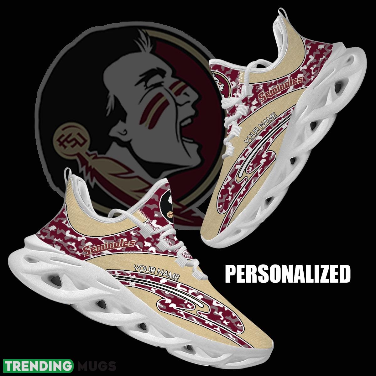Personalized Camo Design NCAA Florida State Seminoles Max Soul Shoes Symbolic Sport Sneaker - NCAA Florida State Seminoles Chunky Sneakers Camo Personalized Style 1 Personalized Camo Design NCAA Florida State Seminoles Max Soul Shoes Symbolic Sport Sneaker - NCAA Florida State Seminoles Chunky Sneakers Camo Personalized Style 1