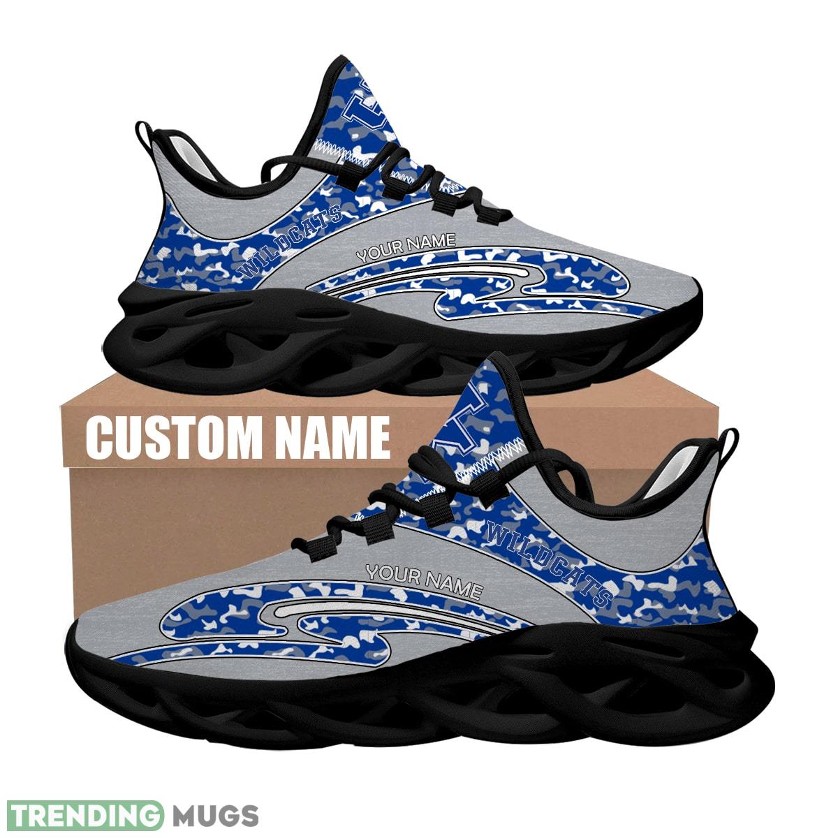 Personalized Camo Design NCAA Kentucky Wildcats Max Soul Shoes Unconventional Chunky Sneaker Max Soul Personalized Camo Design NCAA Kentucky Wildcats Max Soul Shoes Unconventional Chunky Sneaker Max Soul