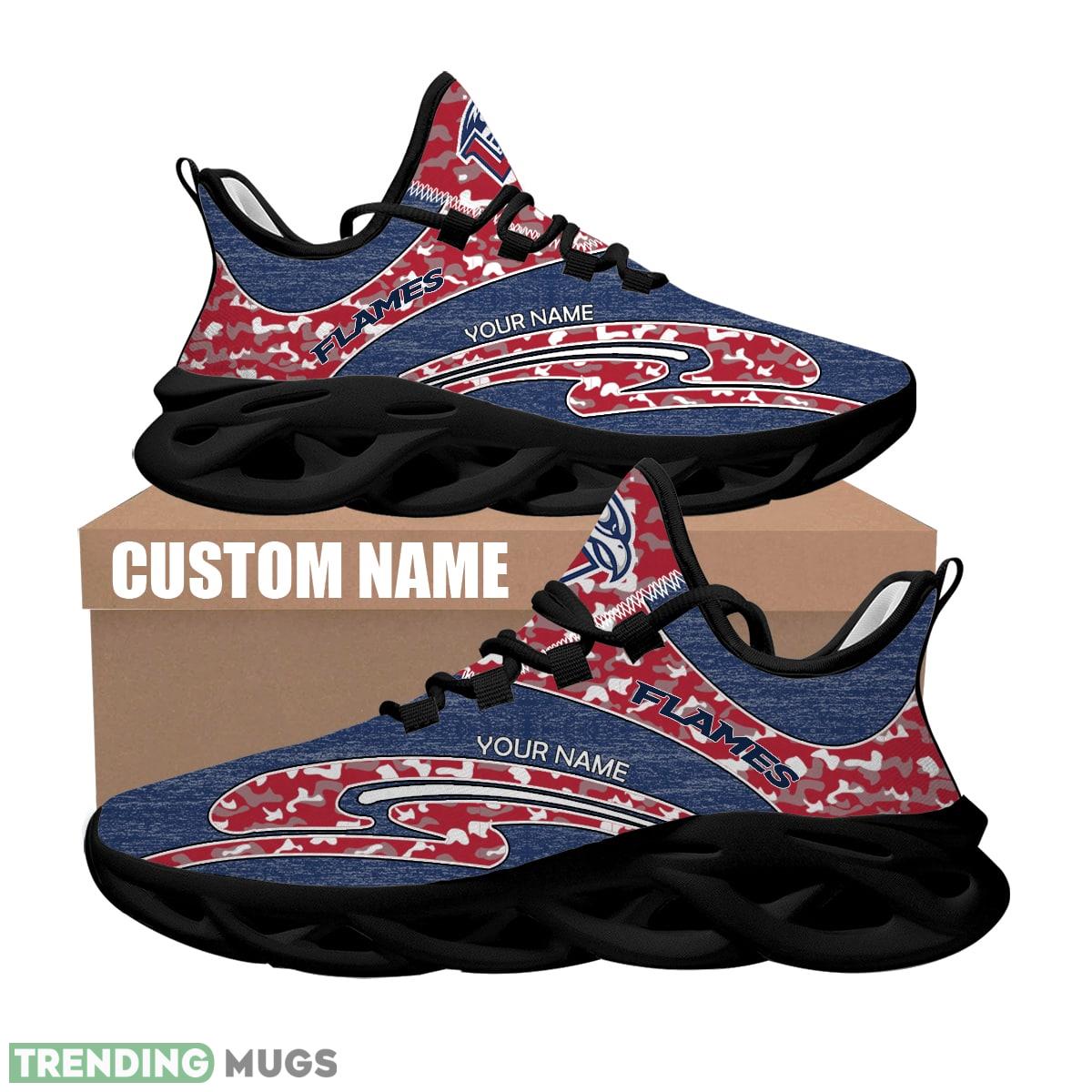 Personalized Camo Design NCAA Liberty Flames Max Soul Shoes Aspire Running Sneaker Max Soul Personalized Camo Design NCAA Liberty Flames Max Soul Shoes Aspire Running Sneaker Max Soul