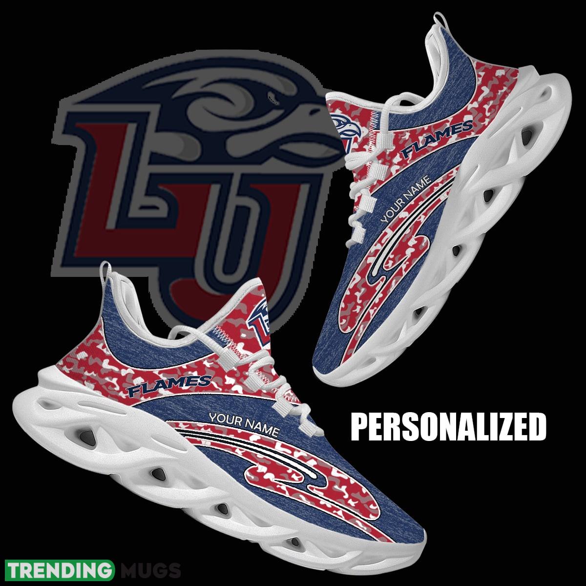 Personalized Camo Design NCAA Liberty Flames Max Soul Shoes Aspire Running Sneaker - NCAA Liberty Flames Chunky Sneakers Camo Personalized Style 1 Personalized Camo Design NCAA Liberty Flames Max Soul Shoes Aspire Running Sneaker - NCAA Liberty Flames Chunky Sneakers Camo Personalized Style 1