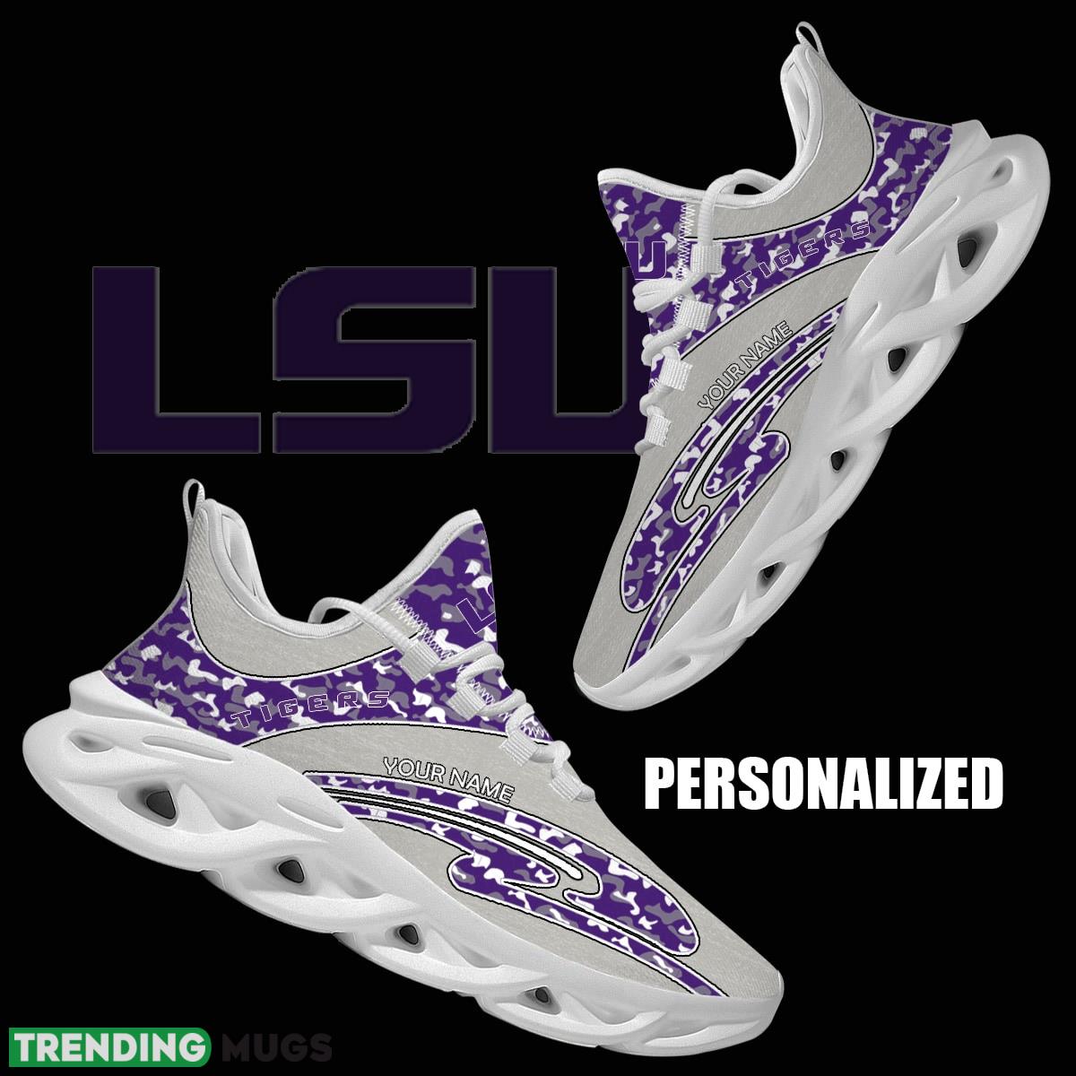 Personalized Camo Design NCAA LSU Tigers Max Soul Shoes Embody Chunky Sneaker - NCAA LSU Tigers Chunky Sneakers Camo Personalized Style 1 Personalized Camo Design NCAA LSU Tigers Max Soul Shoes Embody Chunky Sneaker - NCAA LSU Tigers Chunky Sneakers Camo Personalized Style 1