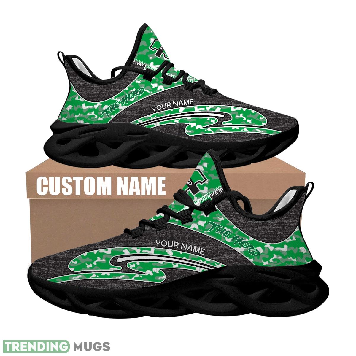 Personalized Camo Design NCAA Marshall Thundering Herd Max Soul Shoes Embrace Running Sneaker Max Soul Personalized Camo Design NCAA Marshall Thundering Herd Max Soul Shoes Embrace Running Sneaker Max Soul