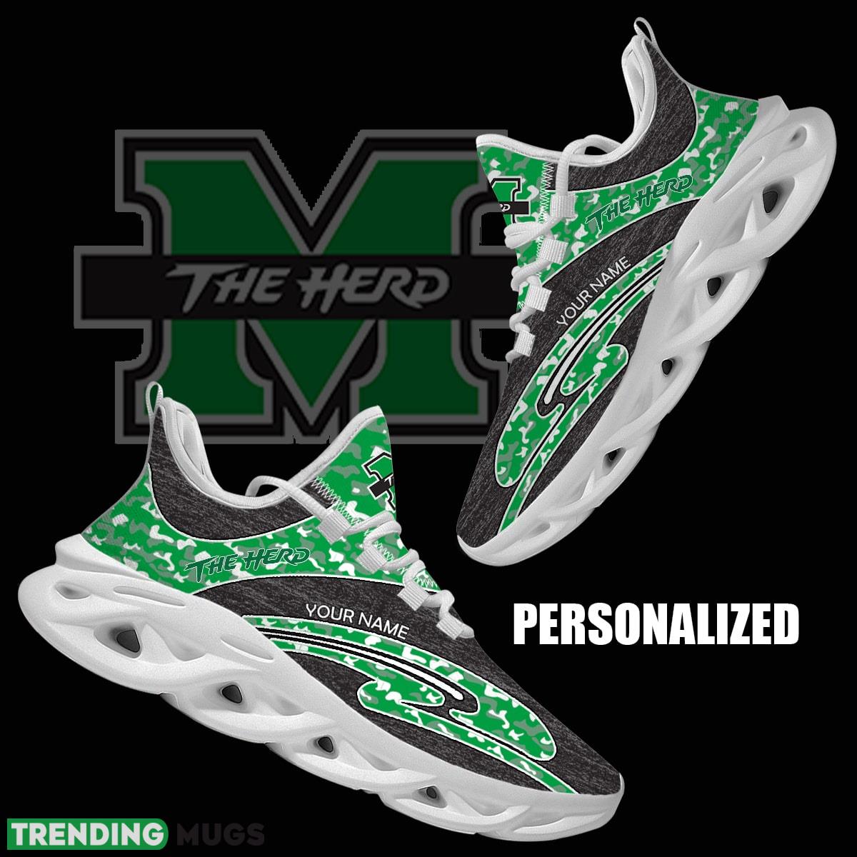 Personalized Camo Design NCAA Marshall Thundering Herd Max Soul Shoes Embrace Running Sneaker - NCAA Marshall Thundering Herd Chunky Sneakers Camo Personalized Style 1 Personalized Camo Design NCAA Marshall Thundering Herd Max Soul Shoes Embrace Running Sneaker - NCAA Marshall Thundering Herd Chunky Sneakers Camo Personalized Style 1