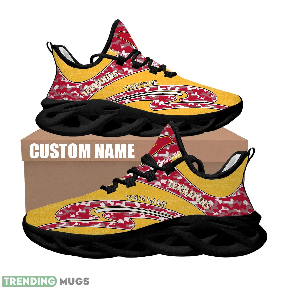 Personalized Camo Design NCAA Maryland Terrapins Max Soul Shoes Radiate Sport Sneaker Max Soul Personalized Camo Design NCAA Maryland Terrapins Max Soul Shoes Radiate Sport Sneaker Max Soul