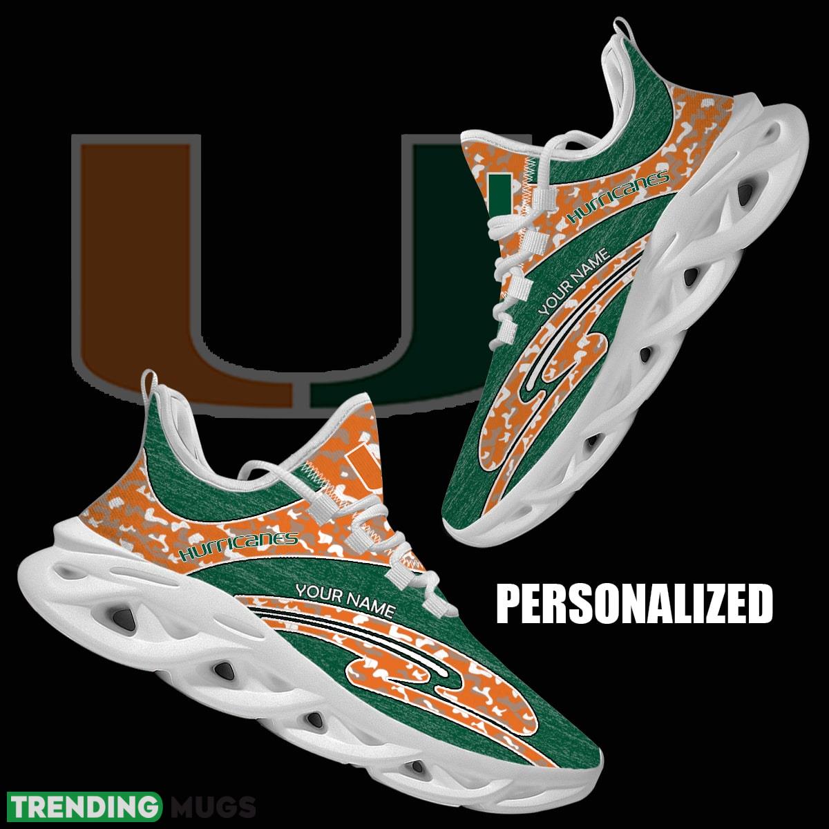 Personalized Camo Design NCAA Miami (FL) Hurricanes Max Soul Shoes Envision Sport Sneaker - NCAA Miami (FL) Hurricanes Chunky Sneakers Camo Personalized Style 1 Personalized Camo Design NCAA Miami (FL) Hurricanes Max Soul Shoes Envision Sport Sneaker - NCAA Miami (FL) Hurricanes Chunky Sneakers Camo Personalized Style 1