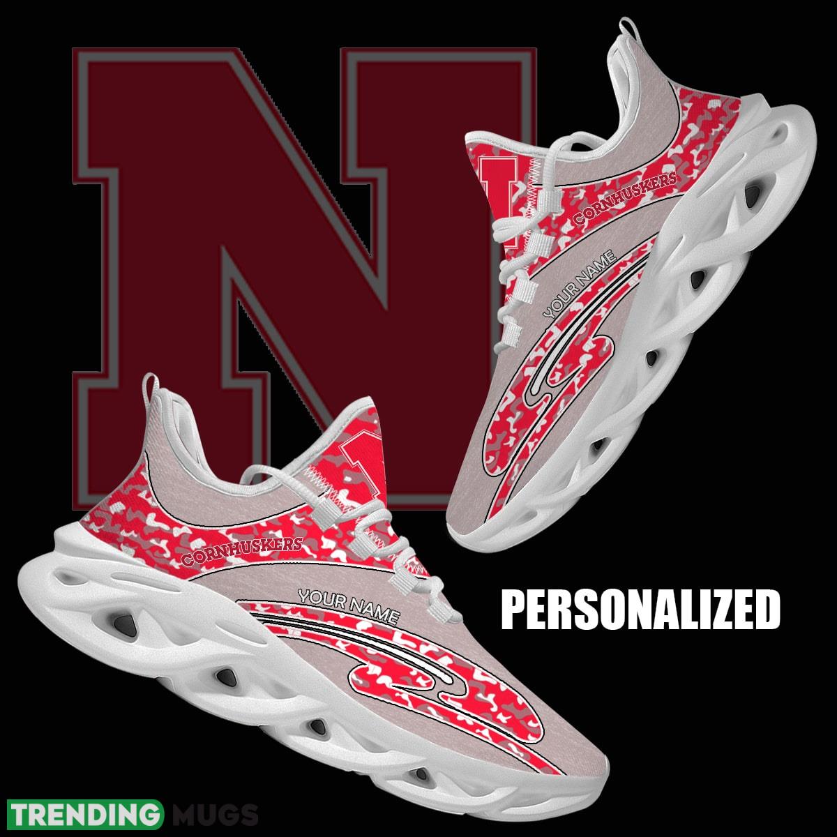 Personalized Camo Design NCAA Nebraska Cornhuskers Max Soul Shoes Showcase Chunky Sneaker - NCAA Nebraska Cornhuskers Chunky Sneakers Camo Personalized Style 1 Personalized Camo Design NCAA Nebraska Cornhuskers Max Soul Shoes Showcase Chunky Sneaker - NCAA Nebraska Cornhuskers Chunky Sneakers Camo Personalized Style 1
