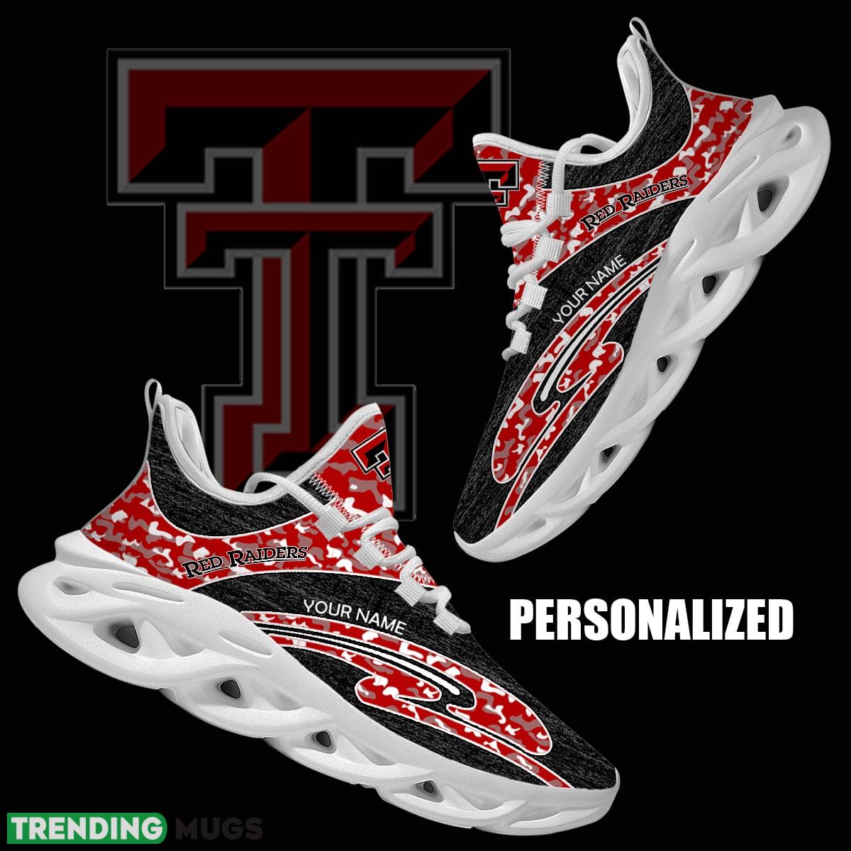Personalized Camo Design NCAA Texas Tech Red Raiders Max Soul Shoes Runway Sport Sneaker - NCAA Texas Tech Red Raiders Chunky Sneakers Camo Personalized Style 1 Personalized Camo Design NCAA Texas Tech Red Raiders Max Soul Shoes Runway Sport Sneaker - NCAA Texas Tech Red Raiders Chunky Sneakers Camo Personalized Style 1