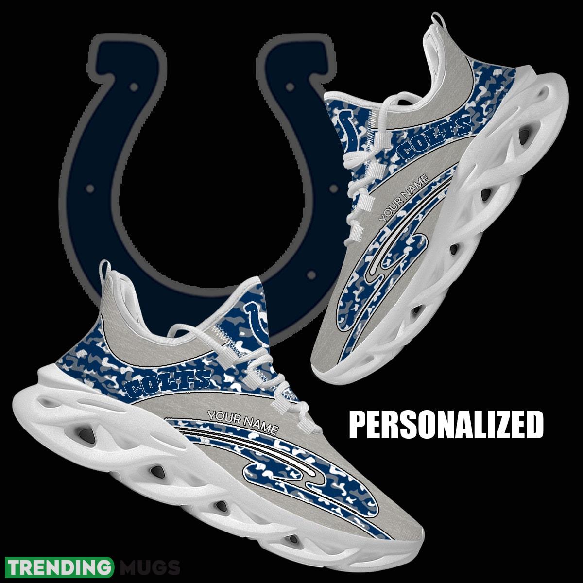 Personalized Camo Design NFL Indianapolis Colts Max Soul Shoes Inspiration Running Sneaker - NFL Indianapolis Colts Chunky Sneakers Camo Personalized Style 1 Personalized Camo Design NFL Indianapolis Colts Max Soul Shoes Inspiration Running Sneaker - NFL Indianapolis Colts Chunky Sneakers Camo Personalized Style 1