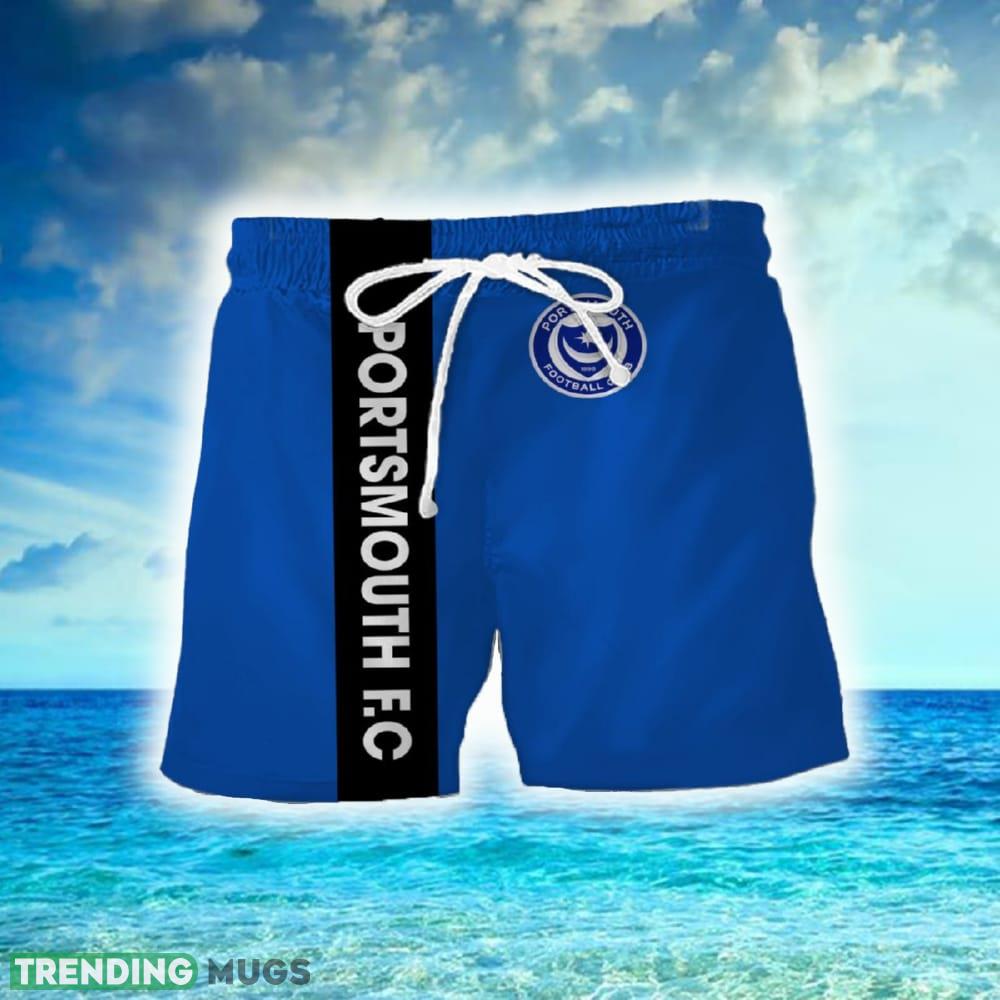 Portsmouth F.C Combo Hawaiian Shirt And Shorts For Men Women Summer Beach Hawaiian & Short Portsmouth F.C Combo Hawaiian Shirt And Shorts For Men Women Summer Beach Hawaiian & Short