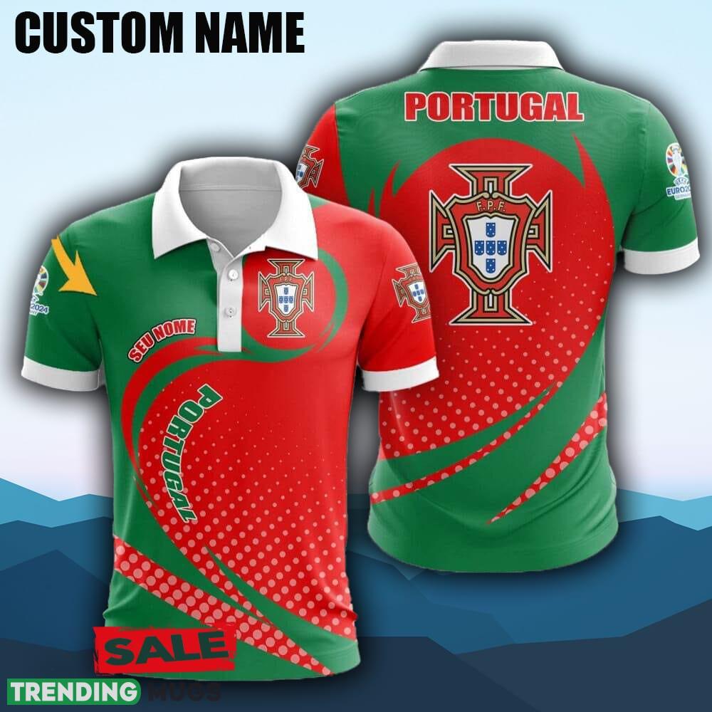 Portugal 3D Polo Shirt For Fans Gift Golf Hot 2024 Custom Name - Portugal 3D Polo Shirt For Fans Gift Golf Hot 2024 Custom Name Portugal 3D Polo Shirt For Fans Gift Golf Hot 2024 Custom Name - Portugal 3D Polo Shirt For Fans Gift Golf Hot 2024 Custom Name