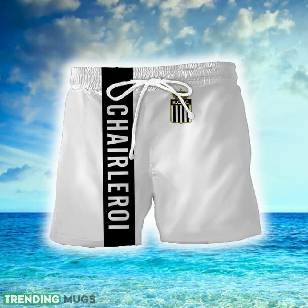 R. Charleroi S.C Combo Hawaiian Shirt And Shorts For Men Women Summer Beach Hawaiian & Short R. Charleroi S.C Combo Hawaiian Shirt And Shorts For Men Women Summer Beach Hawaiian & Short