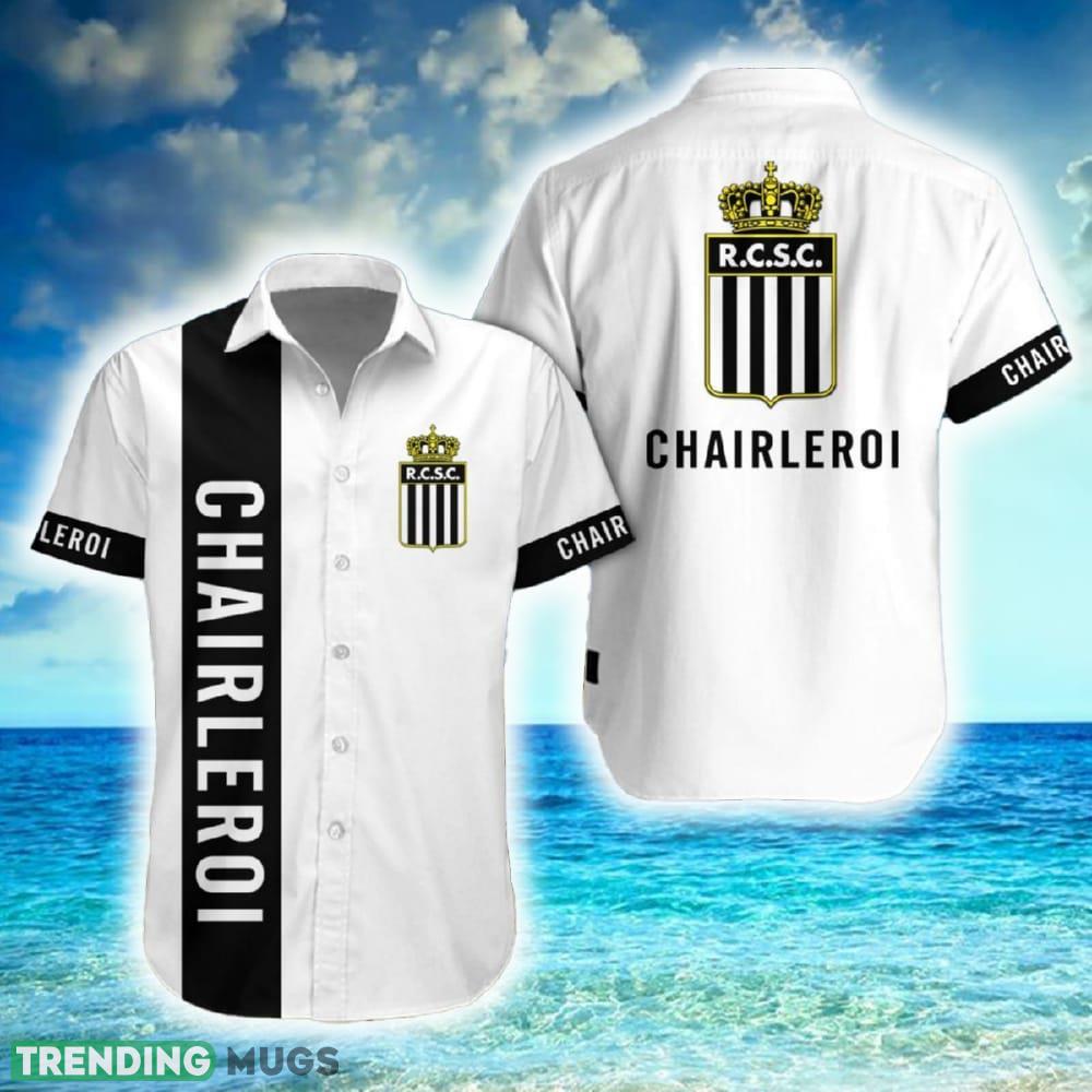 R. Charleroi S.C Combo Hawaiian Shirt And Shorts For Men Women Summer Beach - R. Charleroi S.C Hawaiian Shirt And Short Set New For Fans_1 R. Charleroi S.C Combo Hawaiian Shirt And Shorts For Men Women Summer Beach - R. Charleroi S.C Hawaiian Shirt And Short Set New For Fans_1