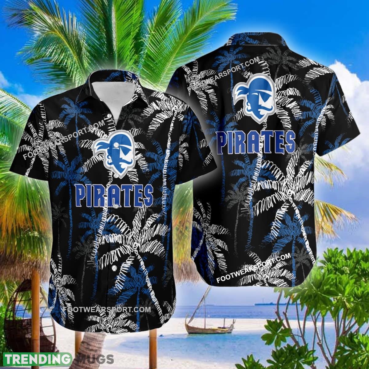 Seton Hall Pirates Hawaiian Shirt Coconut Tree Vintage For Men And Women Hawaiian Shirt Seton Hall Pirates Hawaiian Shirt Coconut Tree Vintage For Men And Women Hawaiian Shirt