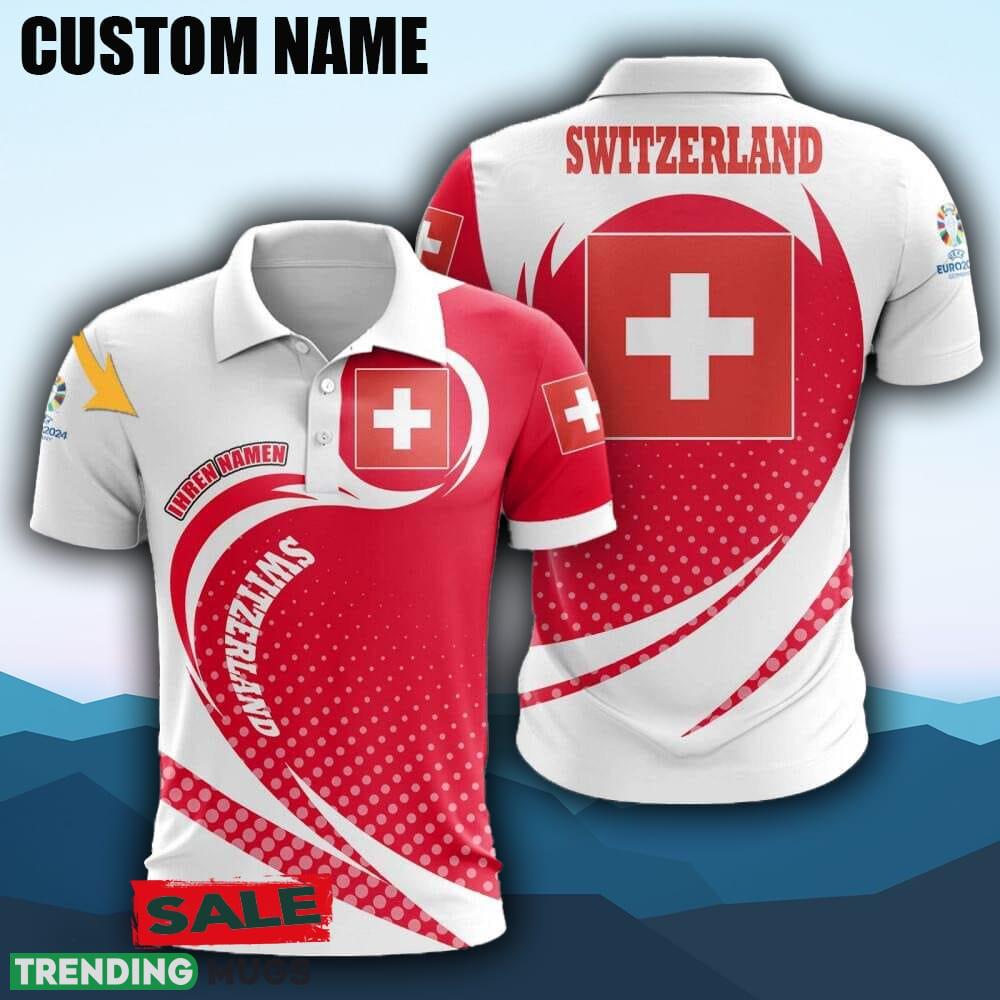 Switzerland 3D Polo Shirt For Fans Gift Golf Hot 2024 Custom Name - Switzerland 3D Polo Shirt For Fans Gift Golf Hot 2024 Custom Name Switzerland 3D Polo Shirt For Fans Gift Golf Hot 2024 Custom Name - Switzerland 3D Polo Shirt For Fans Gift Golf Hot 2024 Custom Name