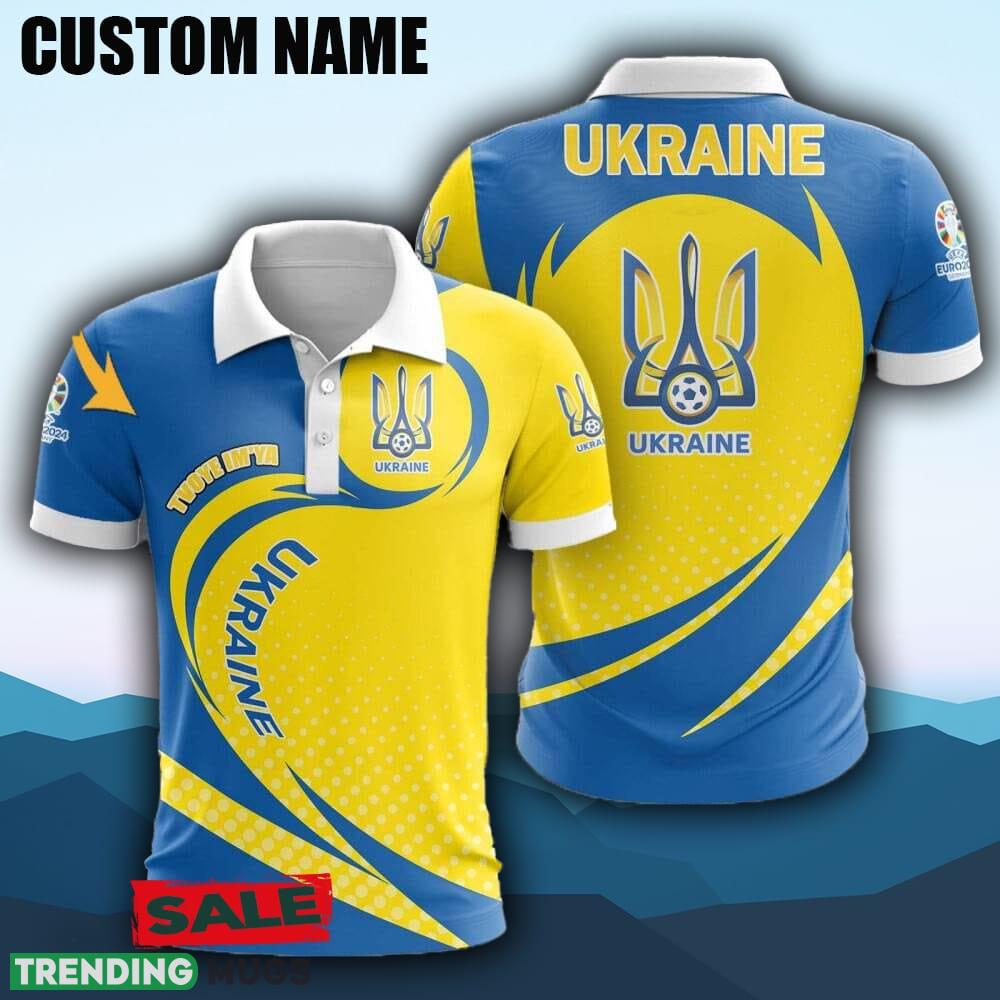 Ukraine 3D Polo Shirt For Fans Gift Golf Hot 2024 Custom Name - Ukraine 3D Polo Shirt For Fans Gift Golf Hot 2024 Custom Name Ukraine 3D Polo Shirt For Fans Gift Golf Hot 2024 Custom Name - Ukraine 3D Polo Shirt For Fans Gift Golf Hot 2024 Custom Name