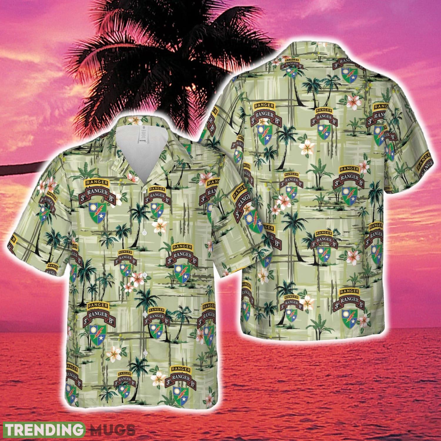 US Army 3rd Battalion 75th Ranger Regiment Hawaiian Shirt Holiday Summer - US Army 3rd Battalion 75th Ranger Regiment Hawaiian Shirt Holiday Summer US Army 3rd Battalion 75th Ranger Regiment Hawaiian Shirt Holiday Summer - US Army 3rd Battalion 75th Ranger Regiment Hawaiian Shirt Holiday Summer