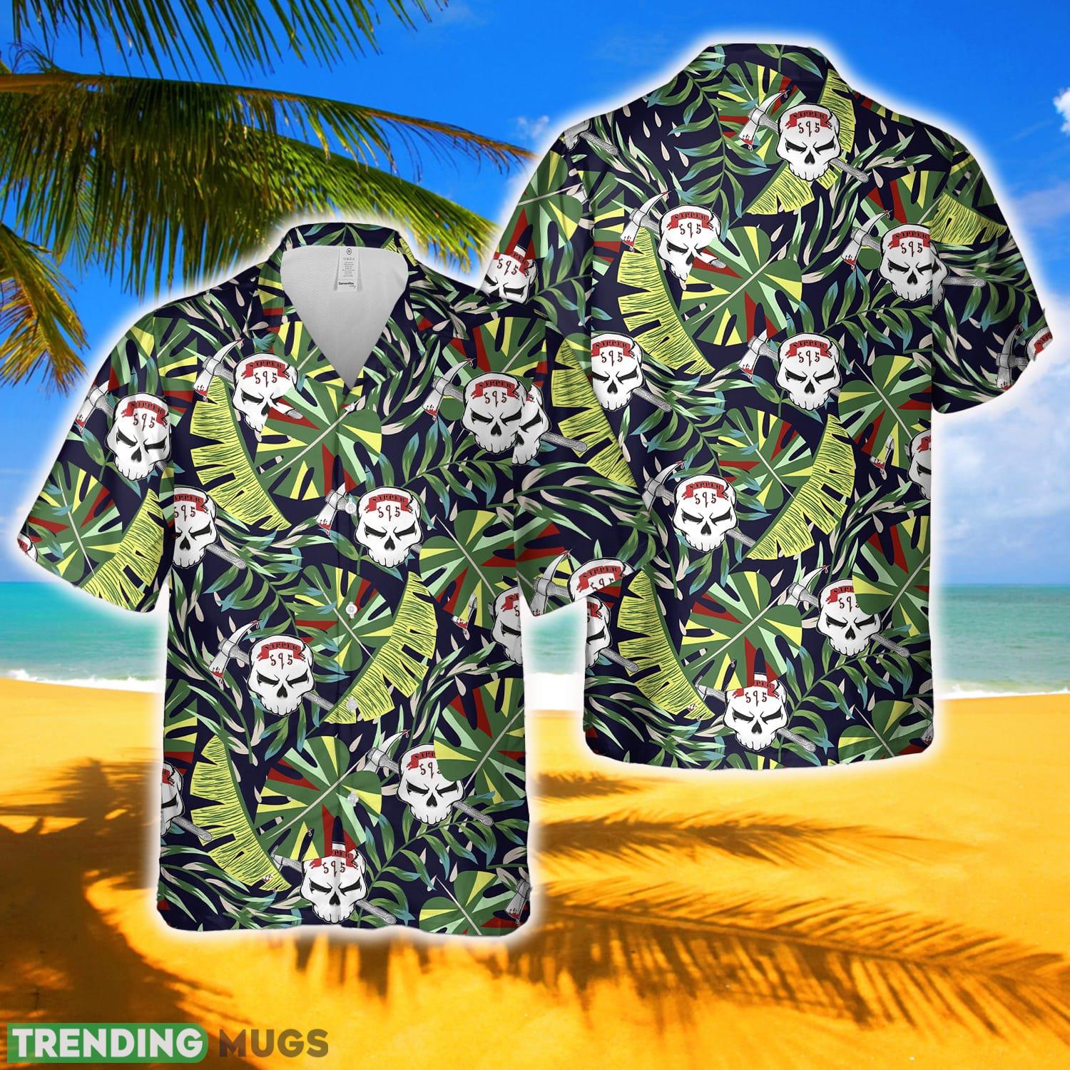 US Army 595th Sapper Company Roughnecks Hawaiian Shirt Holiday Summer - US Army 595th Sapper Company Roughnecks Hawaiian Shirt Holiday Summer US Army 595th Sapper Company Roughnecks Hawaiian Shirt Holiday Summer - US Army 595th Sapper Company Roughnecks Hawaiian Shirt Holiday Summer