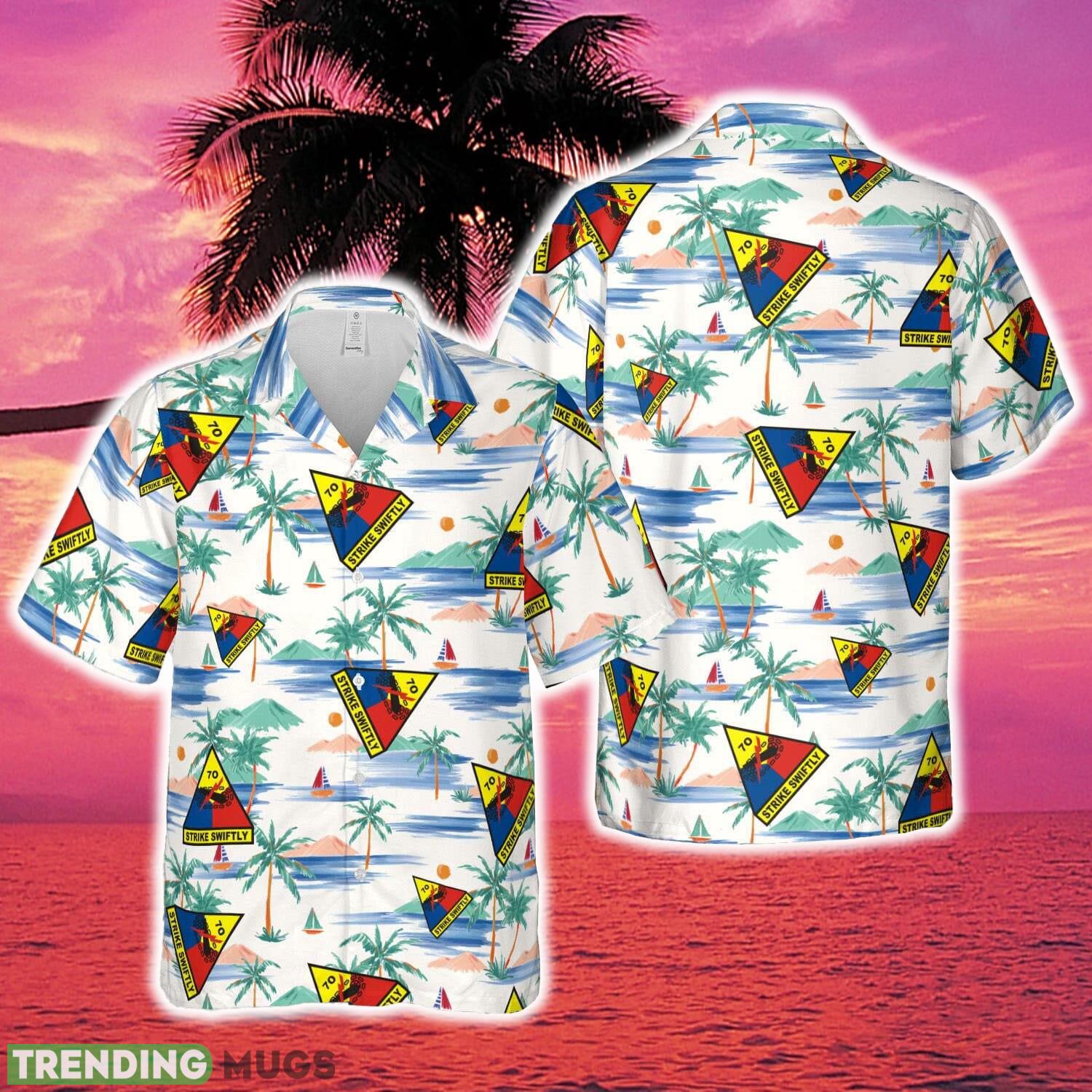 US Army 70th Tank Battalion Hawaiian Shirt Holiday Summer - US Army 70th Tank Battalion Hawaiian Shirt Holiday Summer US Army 70th Tank Battalion Hawaiian Shirt Holiday Summer - US Army 70th Tank Battalion Hawaiian Shirt Holiday Summer