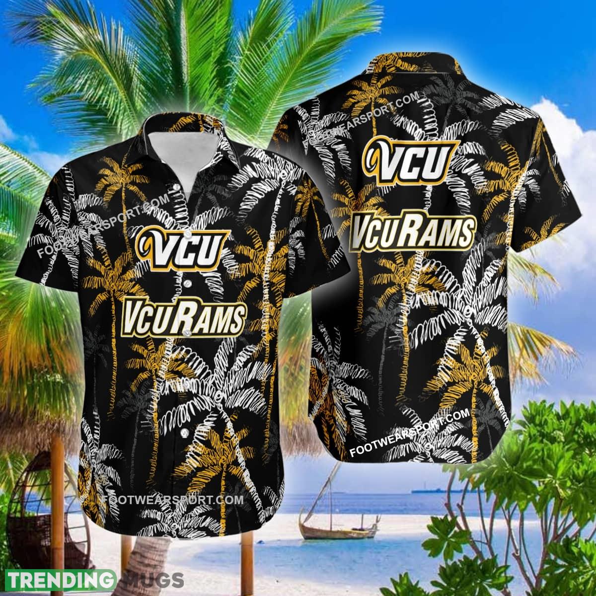 Virginia Commonwealth Rams AOP Hawaiian Shirt Coconut Tree Vintage Gift For Fans Hawaiian Shirt Virginia Commonwealth Rams AOP Hawaiian Shirt Coconut Tree Vintage Gift For Fans Hawaiian Shirt