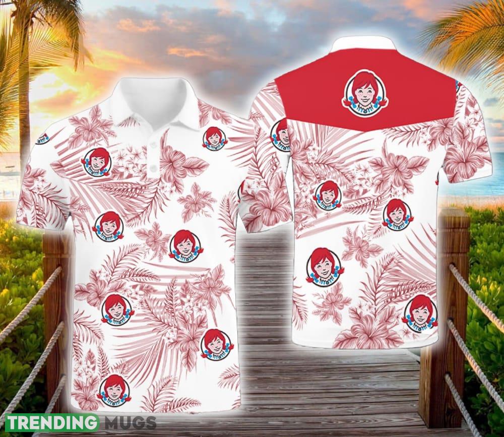 Wendy's 3D Polo Shirt Golf Pattern Brand For Fans Gift - Wendy's 3D Polo Shirt Golf Pattern Brand For Fans Gift