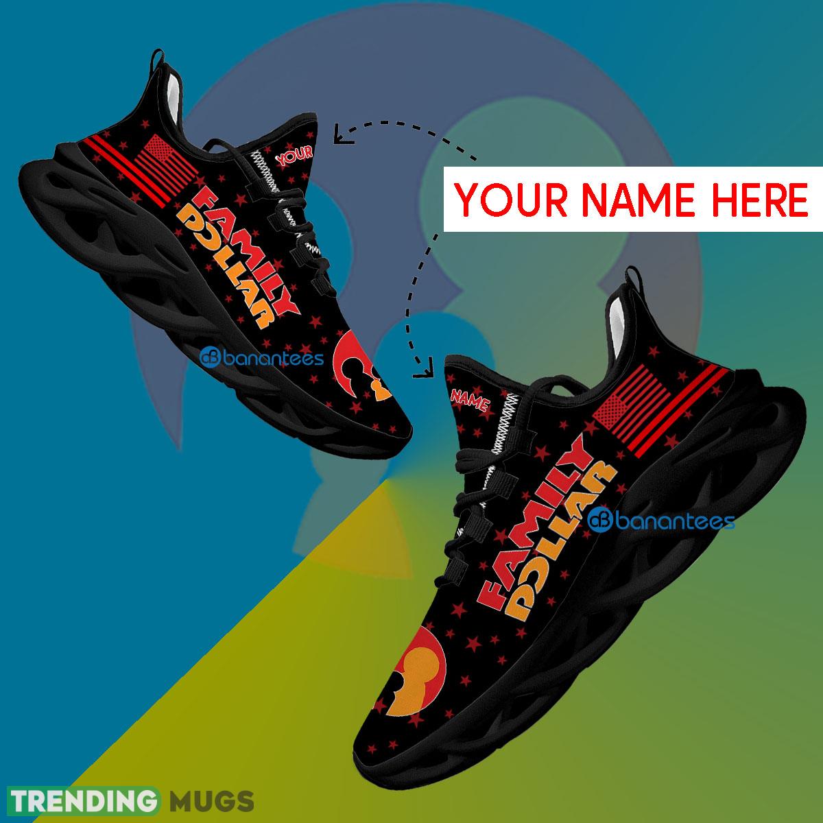 Family Dollar Running Sneaker Aesthetic Custom Name Gift Max Soul Shoes USA Flag Star New For Fans - Family Dollar Running Shoes New Trending Personalized Photo 1 Family Dollar Running Sneaker Aesthetic Custom Name Gift Max Soul Shoes USA Flag Star New For Fans - Family Dollar Running Shoes New Trending Personalized Photo 1