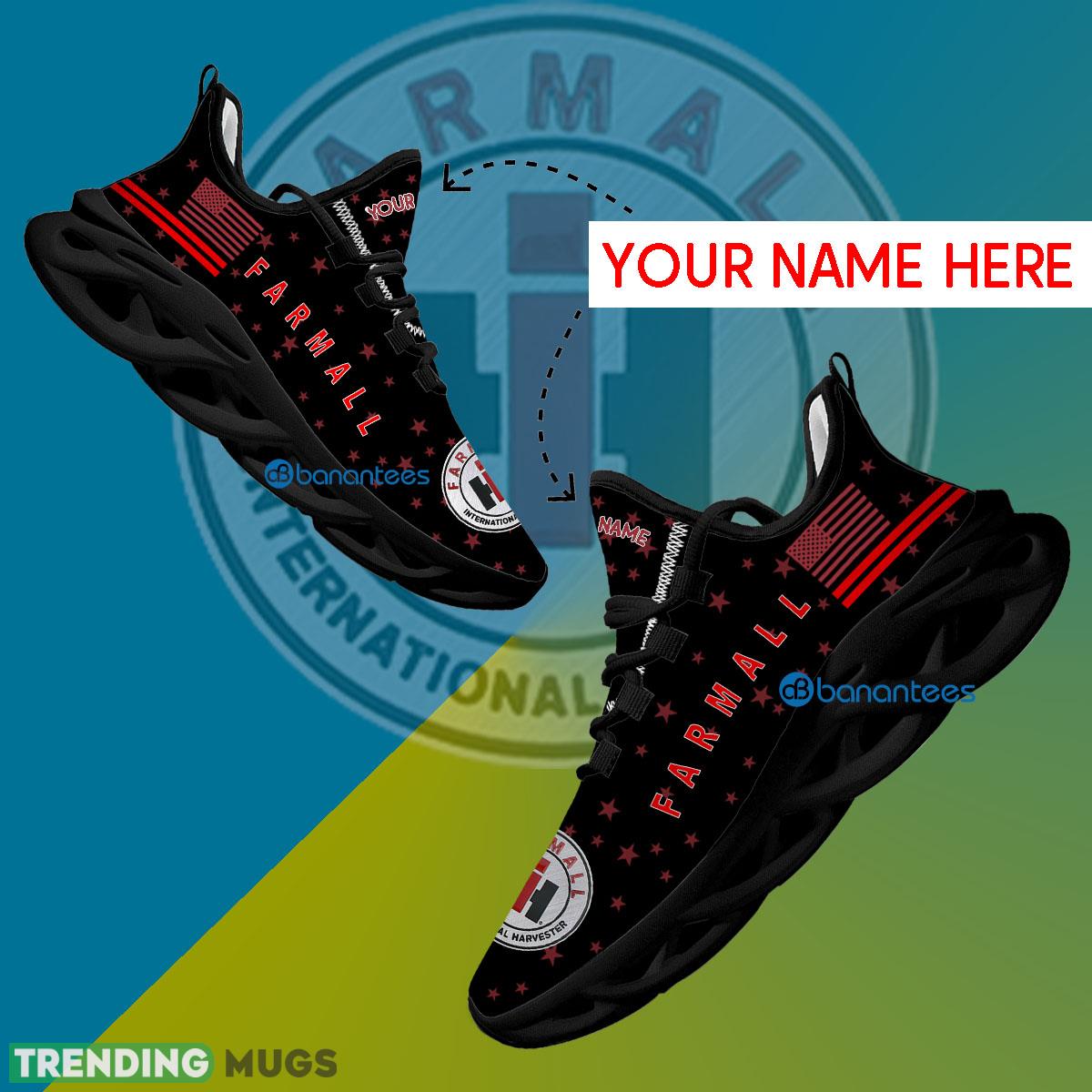 Farmall Tractor Sport Sneaker Urbanite Custom Name Gift Max Soul Shoes USA Flag Star New For Fans - Farmall Tractor Running Shoes New Trending Personalized Photo 1 Farmall Tractor Sport Sneaker Urbanite Custom Name Gift Max Soul Shoes USA Flag Star New For Fans - Farmall Tractor Running Shoes New Trending Personalized Photo 1