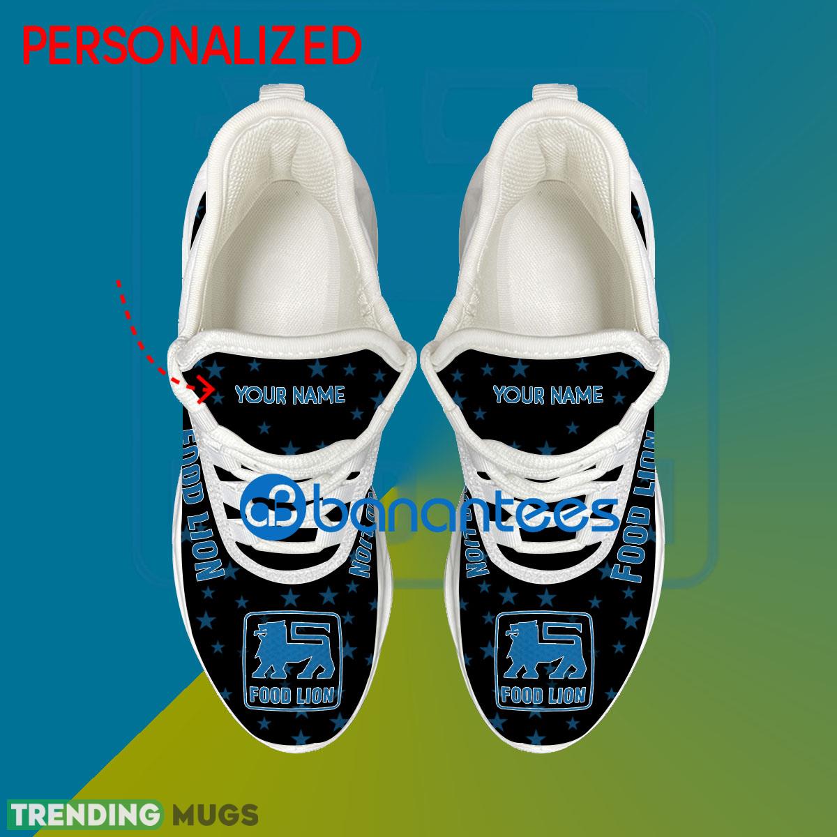 Food Lion Running Sneaker Contemporary Custom Name Gift Max Soul Shoes USA Flag Star New For Fans Max Soul Food Lion Running Sneaker Contemporary Custom Name Gift Max Soul Shoes USA Flag Star New For Fans Max Soul