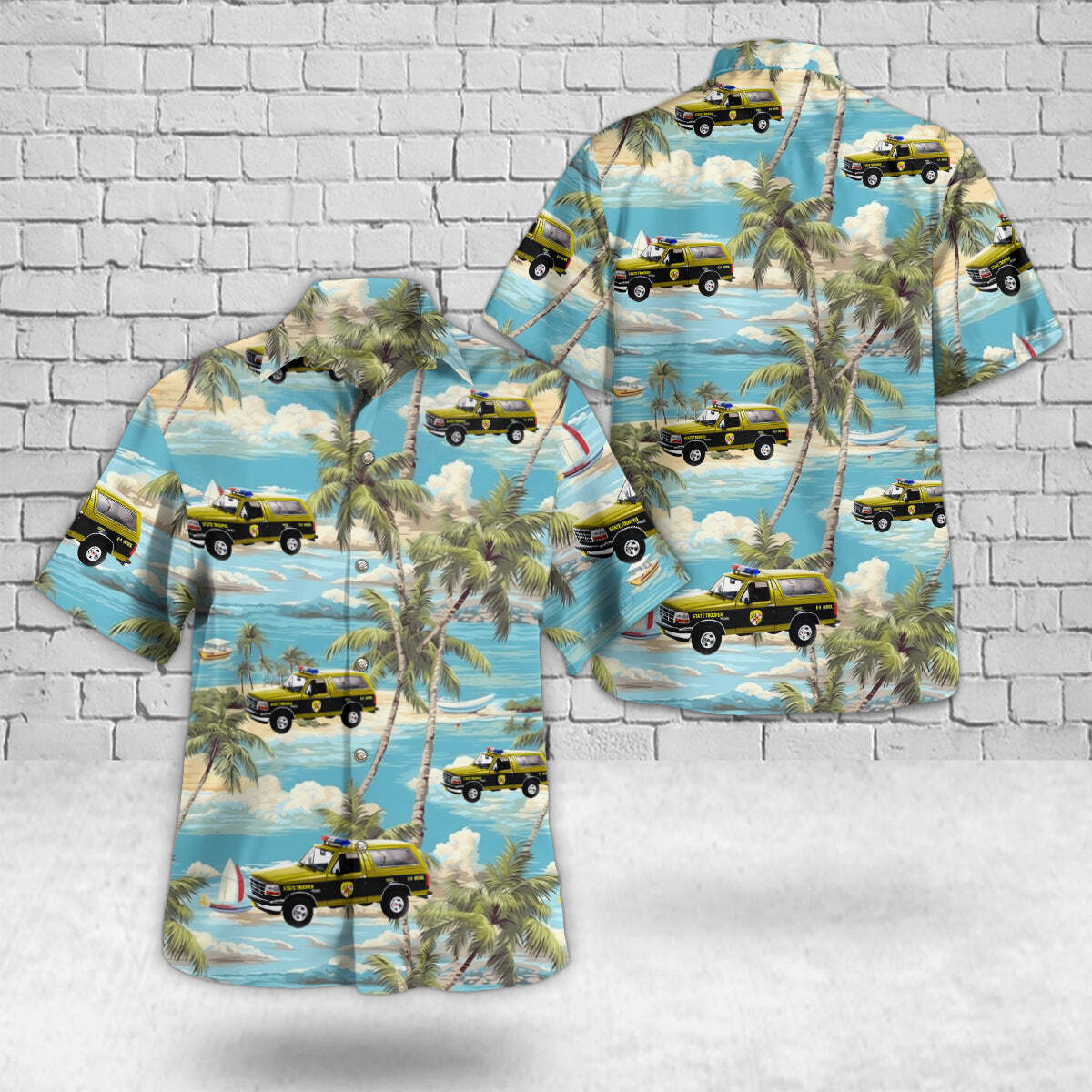 Ford Bronco 1996 Maryland State Police State Trooper Bloodhound Search Team K 9 Hawaiian Shirt Gift For Holidays Beach - 120724-083203 Ford Bronco 1996 Maryland State Police State Trooper Bloodhound Search Team K 9 Hawaiian Shirt Gift For Holidays Beach - 120724-083203
