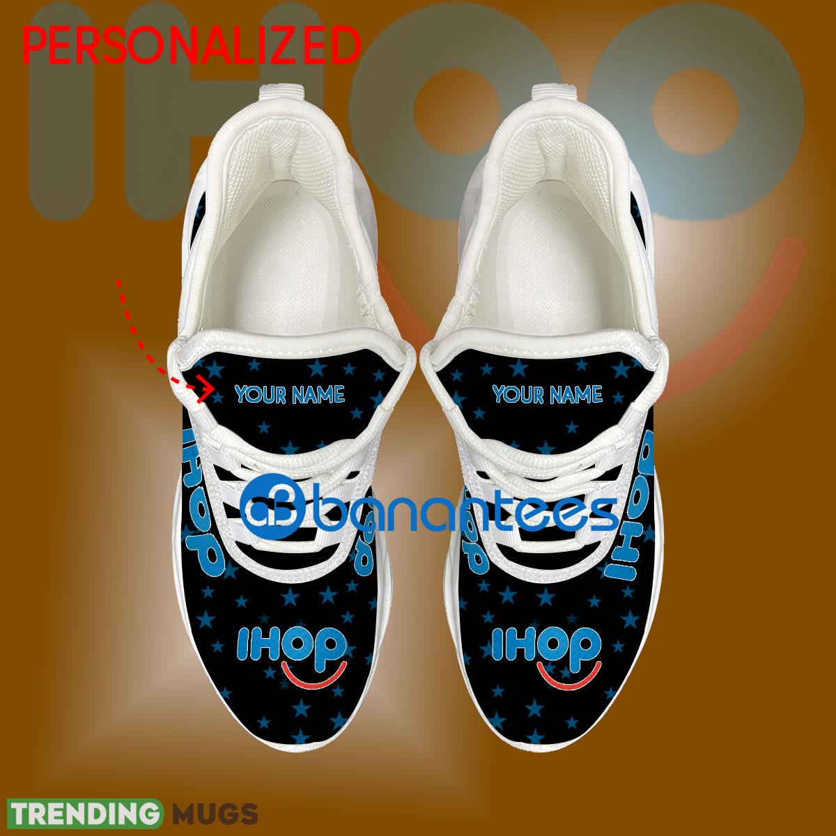 Ihop Running Sneaker Recognizable Custom Name Gift Max Soul Shoes USA Flag Star New For Fans Max Soul Ihop Running Sneaker Recognizable Custom Name Gift Max Soul Shoes USA Flag Star New For Fans Max Soul