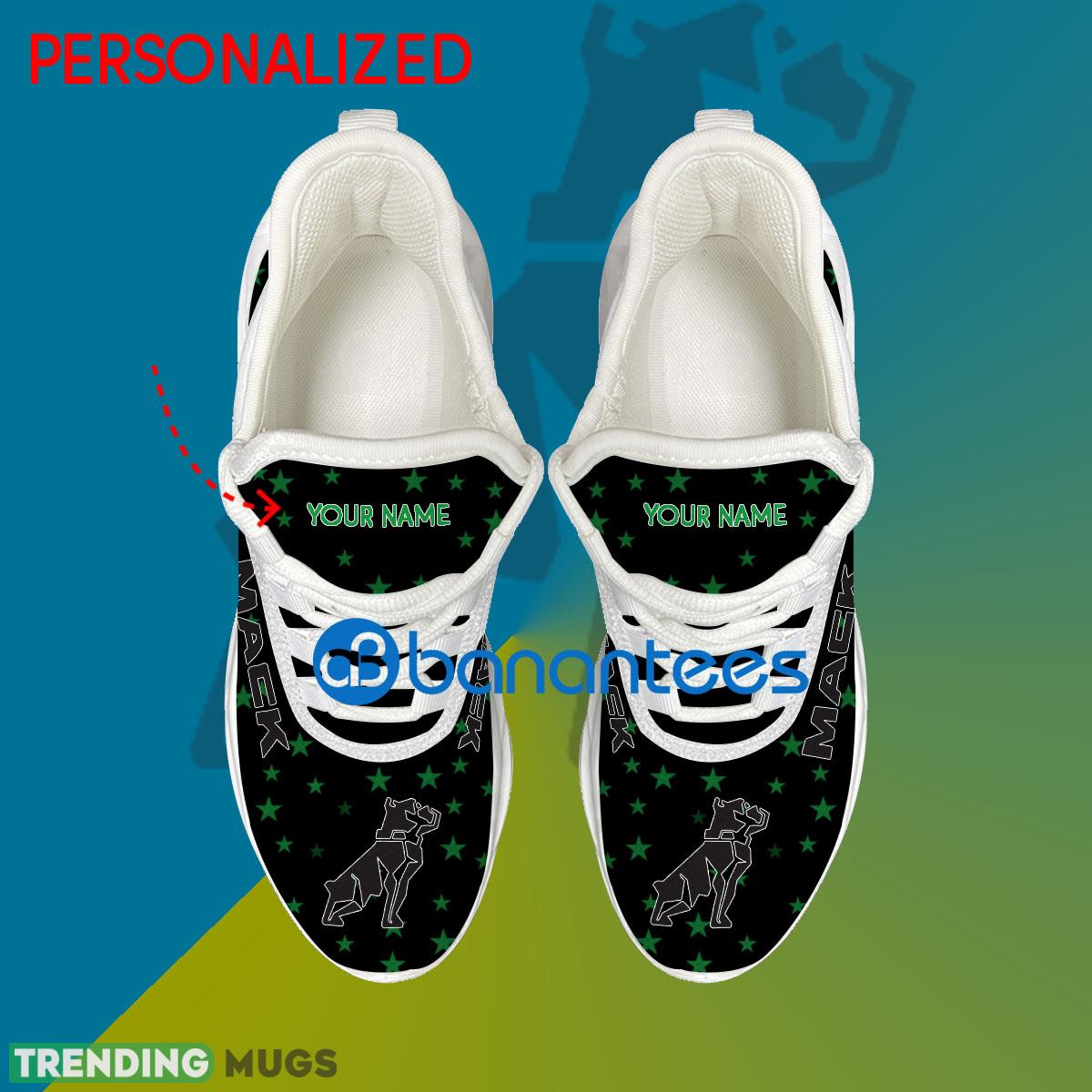 Mack Truck Sport Sneaker Distinctive Custom Name Gift Max Soul Shoes USA Flag Star New For Fans Max Soul Mack Truck Sport Sneaker Distinctive Custom Name Gift Max Soul Shoes USA Flag Star New For Fans Max Soul