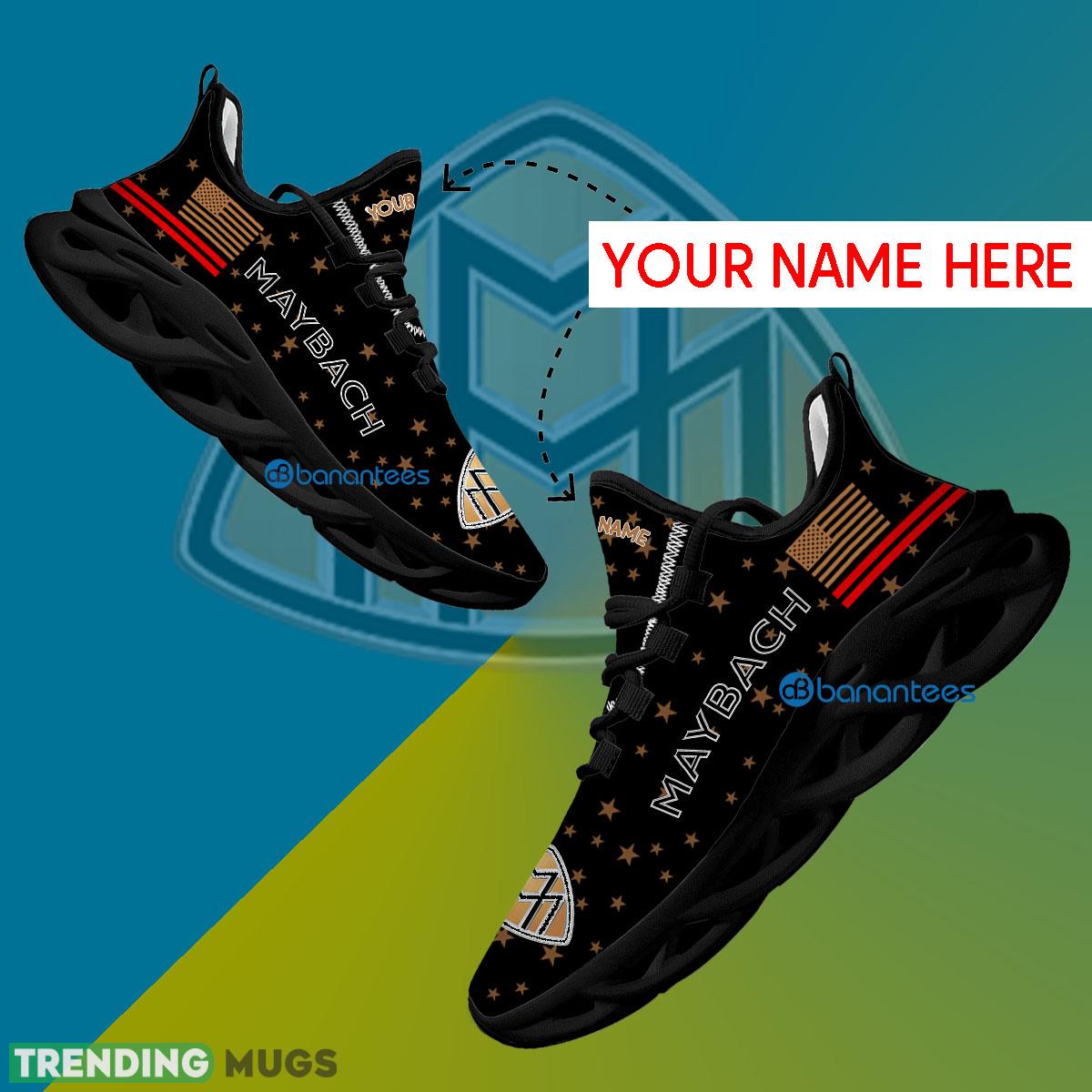 Maybach Car Racing Sport Sneaker Collection Custom Name Gift Max Soul Shoes USA Flag Star New For Fans - Maybach Car Racing Running Shoes New Trending Personalized Photo 1 Maybach Car Racing Sport Sneaker Collection Custom Name Gift Max Soul Shoes USA Flag Star New For Fans - Maybach Car Racing Running Shoes New Trending Personalized Photo 1