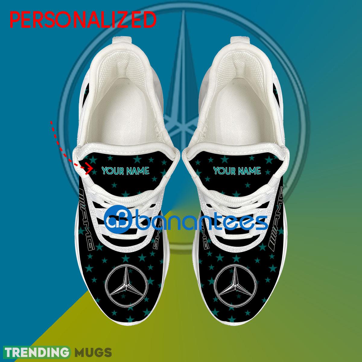Mercedes AMG Car Racing Chunky Sneaker Trendy Custom Name Gift Max Soul Shoes USA Flag Star New For Fans Max Soul Mercedes AMG Car Racing Chunky Sneaker Trendy Custom Name Gift Max Soul Shoes USA Flag Star New For Fans Max Soul