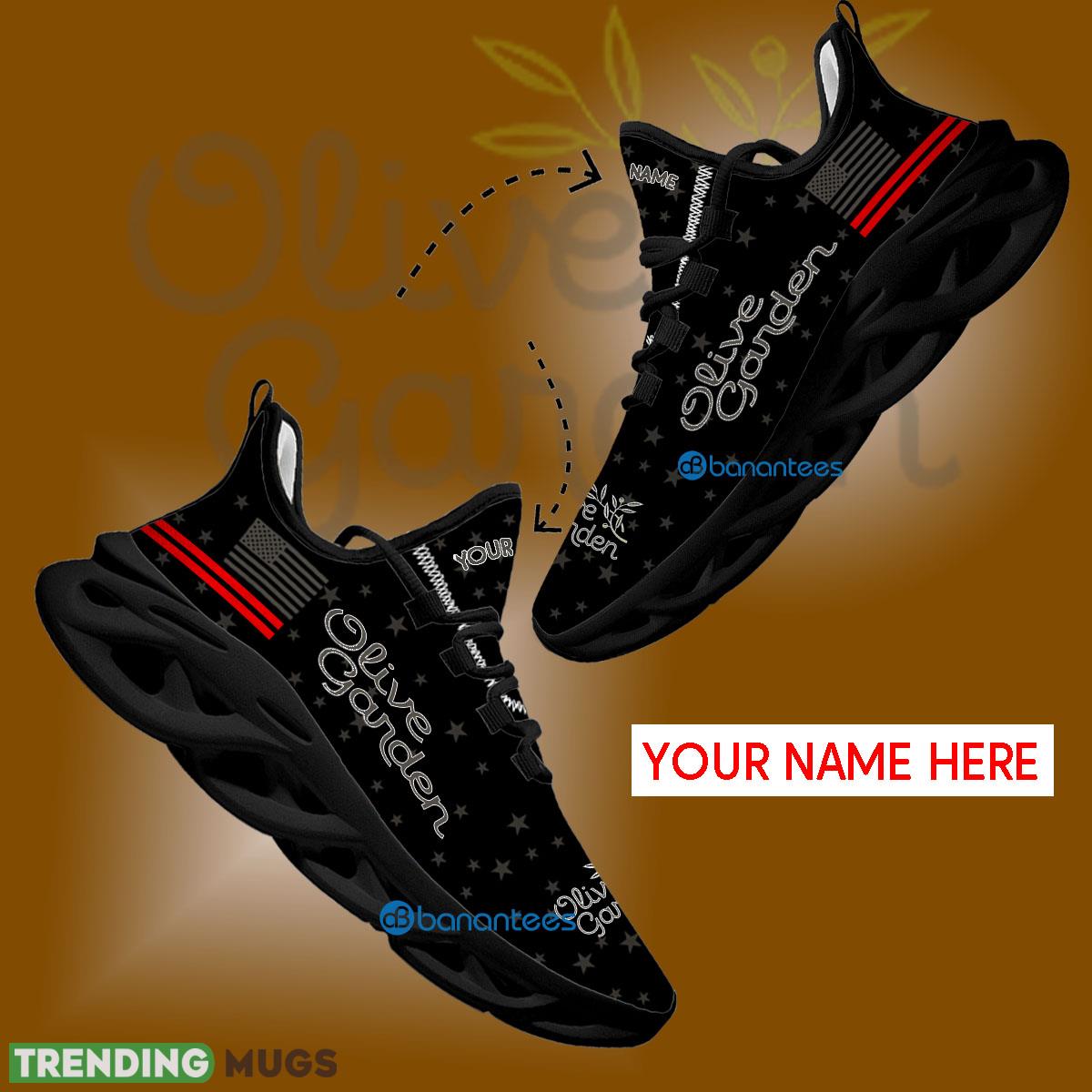 Olive Garden Bulk Sport Sneaker Represent Custom Name Gift Max Soul Shoes USA Flag Star New For Fans - Olive Garden Bulk Running Shoes New Trending Personalized Photo 1 Olive Garden Bulk Sport Sneaker Represent Custom Name Gift Max Soul Shoes USA Flag Star New For Fans - Olive Garden Bulk Running Shoes New Trending Personalized Photo 1