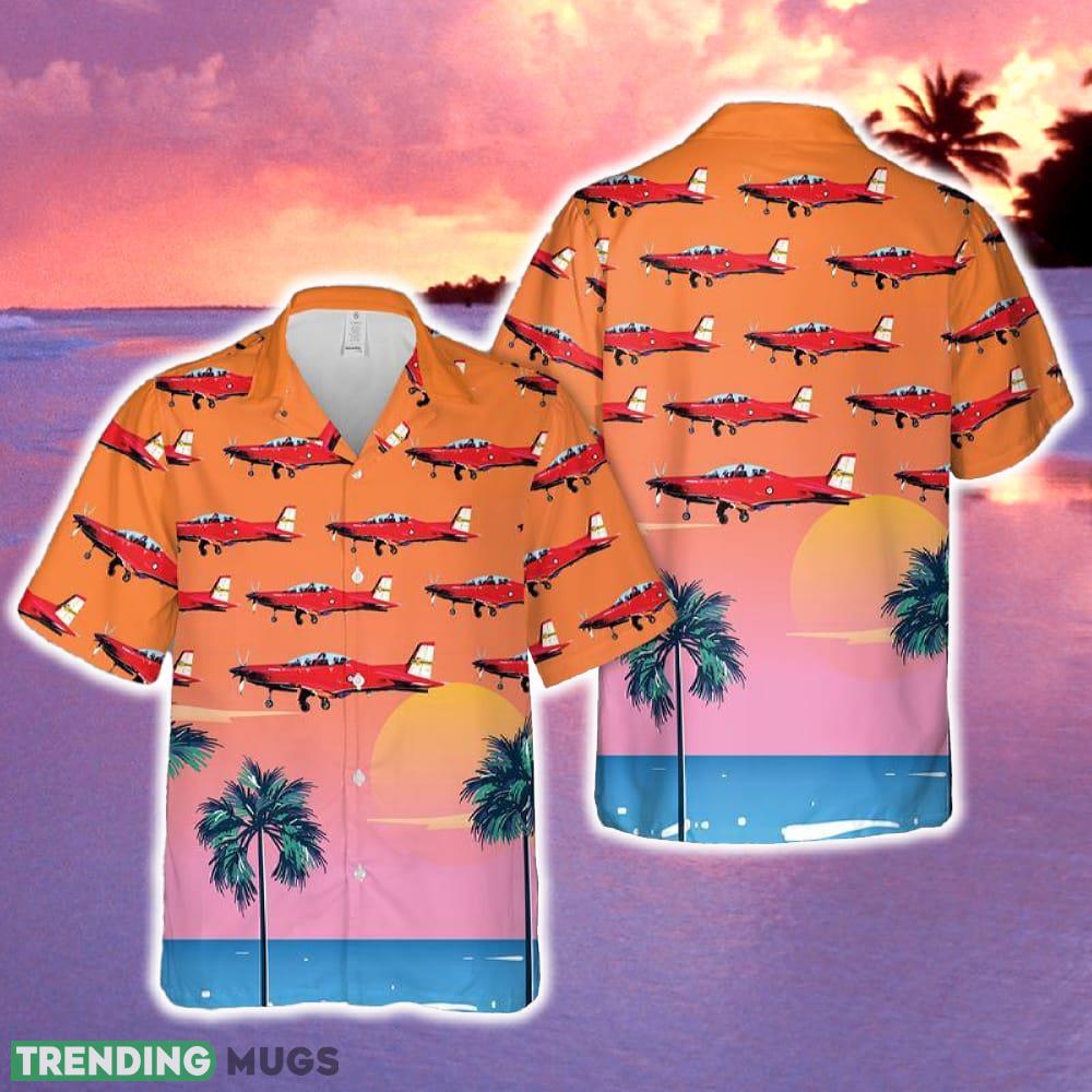 Royal Australian Air Force Pilatus PC 21 Hawaiian Shirt Tropical Summer - Royal Australian Air Force Pilatus PC 21 Hawaiian Shirt Tropical Summer Royal Australian Air Force Pilatus PC 21 Hawaiian Shirt Tropical Summer - Royal Australian Air Force Pilatus PC 21 Hawaiian Shirt Tropical Summer