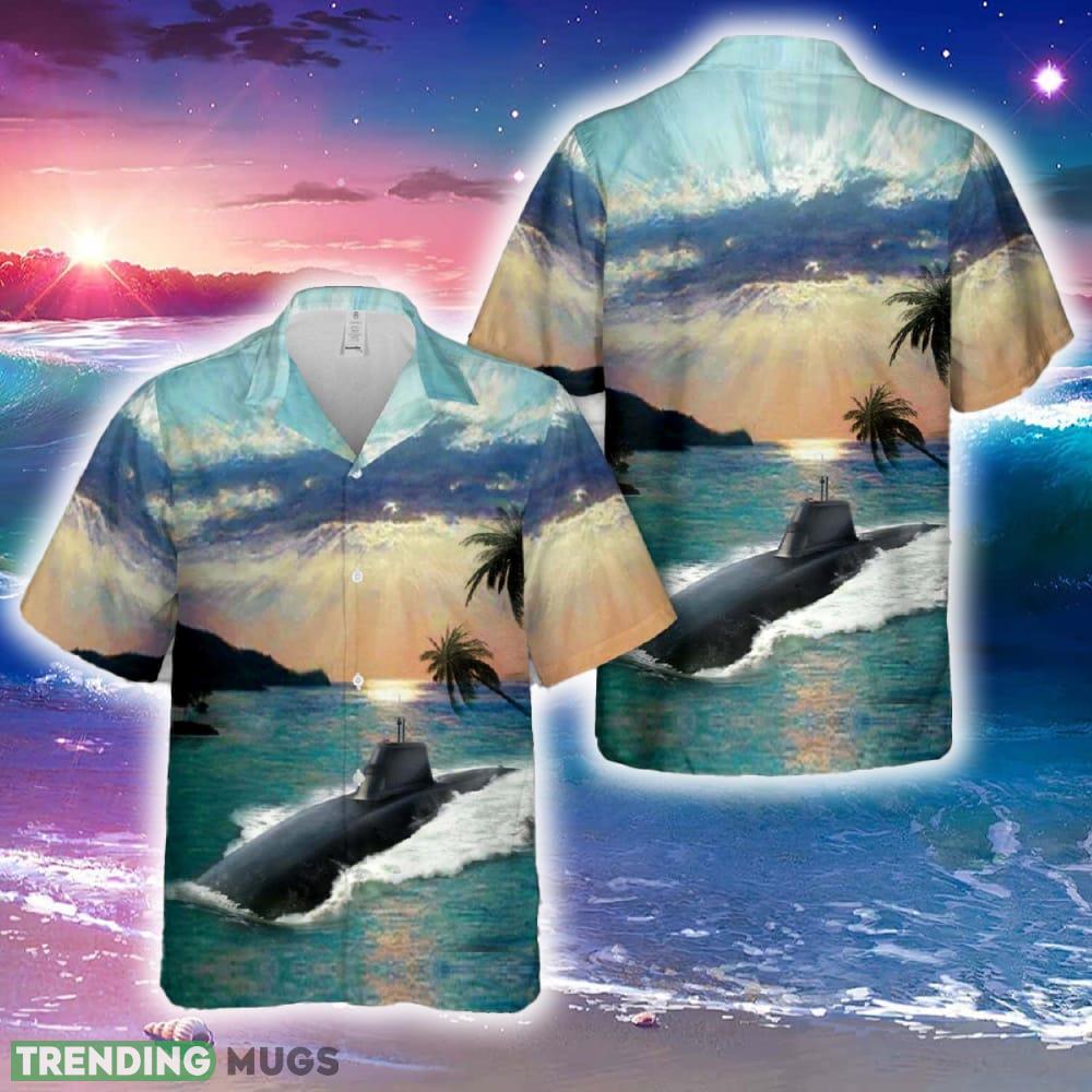 Royal Navy Dreadnought class submarine Hawaiian Shirt Tropical Summer - Royal Navy Dreadnought class submarine Hawaiian Shirt Tropical Summer Royal Navy Dreadnought class submarine Hawaiian Shirt Tropical Summer - Royal Navy Dreadnought class submarine Hawaiian Shirt Tropical Summer