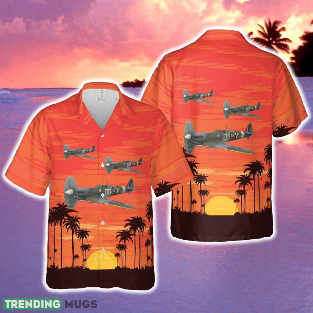 Royal New Zealand Air Force Supermarine Spitfire Mk.IX Of No 485 RNZAF Sqn Hawaiian Shirt Tropical Summer - Royal New Zealand Air Force Supermarine Spitfire Mk.IX Of No 485 RNZAF Sqn Hawaiian Shirt Tropical Summer Royal New Zealand Air Force Supermarine Spitfire Mk.IX Of No 485 RNZAF Sqn Hawaiian Shirt Tropical Summer - Royal New Zealand Air Force Supermarine Spitfire Mk.IX Of No 485 RNZAF Sqn Hawaiian Shirt Tropical Summer