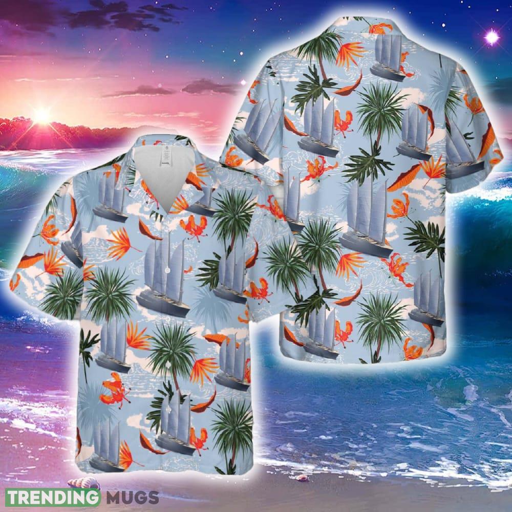 Sailing Yacht A Hawaiian Shirt Tropical Summer - Sailing Yacht A Hawaiian Shirt Tropical Summer Sailing Yacht A Hawaiian Shirt Tropical Summer - Sailing Yacht A Hawaiian Shirt Tropical Summer