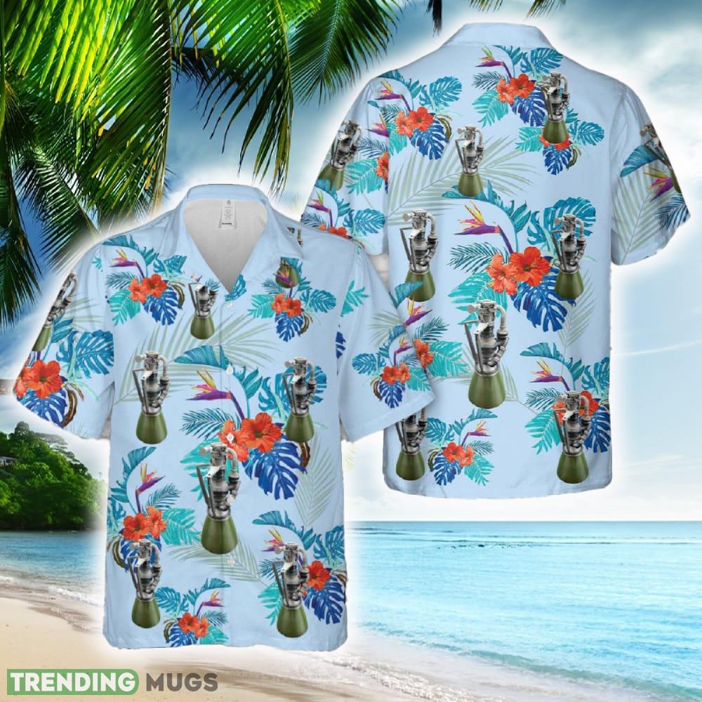 SpaceX Raptor Engine Hawaiian Shirt - SpaceX Raptor Engine Hawaiian Shirt SpaceX Raptor Engine Hawaiian Shirt - SpaceX Raptor Engine Hawaiian Shirt