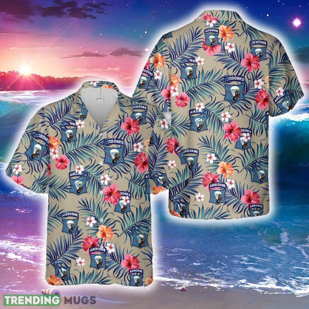 US Army 511th Parachute Infantry Regiment (511th PIR) Hawaiian Shirt Tropical Summer - US Army 511th Parachute Infantry Regiment (511th PIR) Hawaiian Shirt Tropical Summer