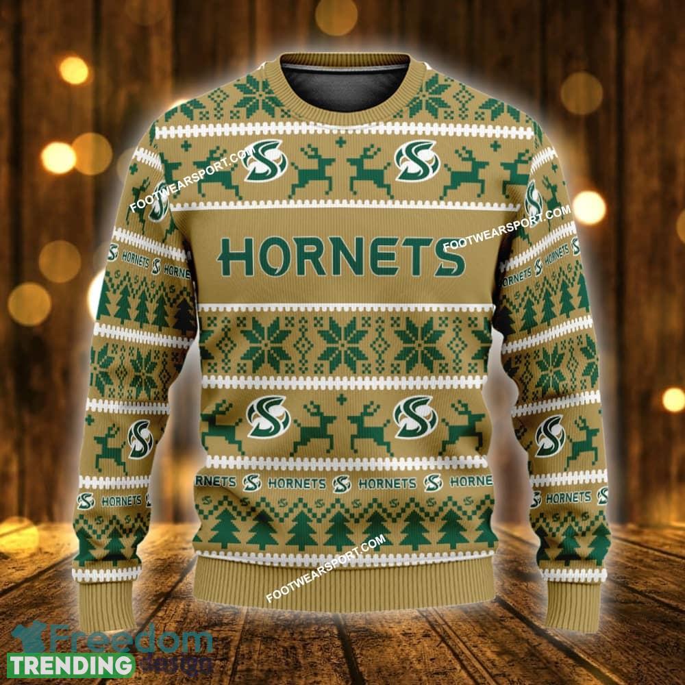 Custom Name NEW Joyful Sacramento State Hornets Knitted Christmas Sweater Gift For Men And Women - NCAA2 Sacramento State Hornets Ugly Christmas Sweater For Men And Women Photo 1 Custom Name NEW Joyful Sacramento State Hornets Knitted Christmas Sweater Gift For Men And Women - NCAA2 Sacramento State Hornets Ugly Christmas Sweater For Men And Women Photo 1