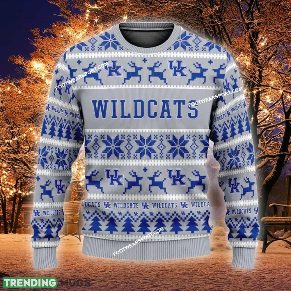 Custom Name NEW Men Kentucky Wildcats Ugly Christmas Sweater Gift For Men And Women - NCAA Kentucky Wildcats Ugly Christmas Sweater For Men And Women Photo 1 Custom Name NEW Men Kentucky Wildcats Ugly Christmas Sweater Gift For Men And Women - NCAA Kentucky Wildcats Ugly Christmas Sweater For Men And Women Photo 1