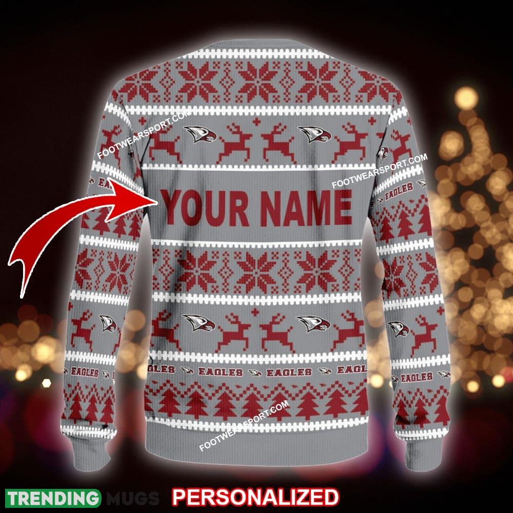 Custom Name NEW Neckline North Carolina Central Eagles Knitted Xmas Sweater AOP Gift Holidays 3D Sweater Custom Name NEW Neckline North Carolina Central Eagles Knitted Xmas Sweater AOP Gift Holidays 3D Sweater
