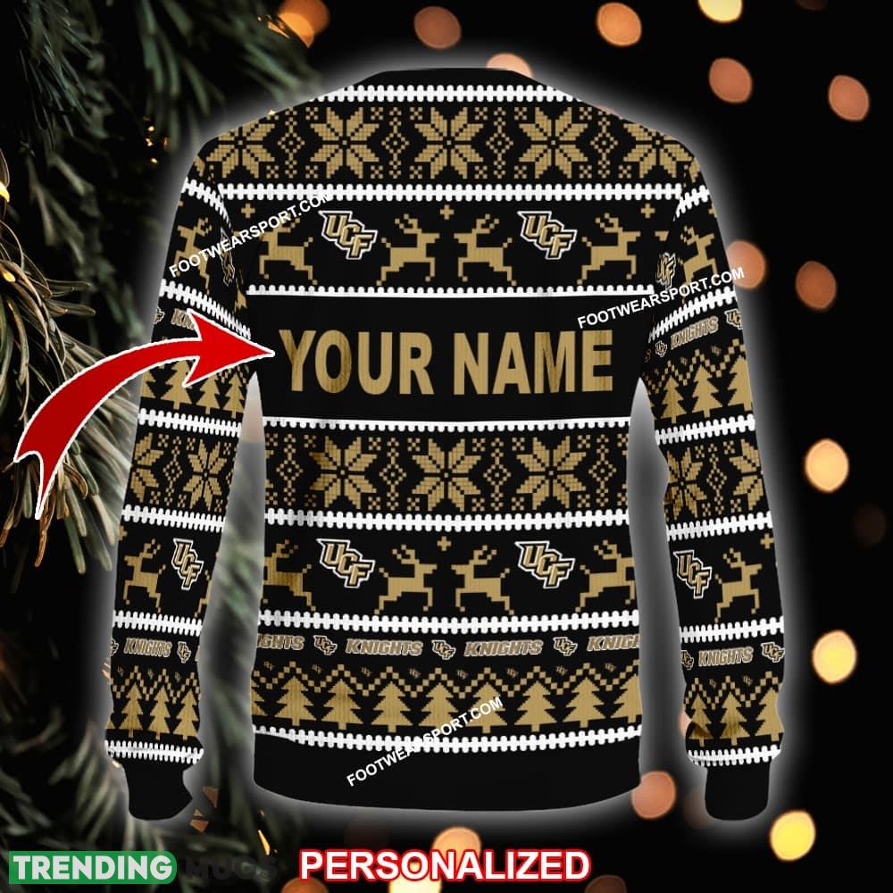 Custom Name NEW Nutcracker UCF Knights Ugly Christmas Sweater Gift Holidays 3D Sweater Custom Name NEW Nutcracker UCF Knights Ugly Christmas Sweater Gift Holidays 3D Sweater