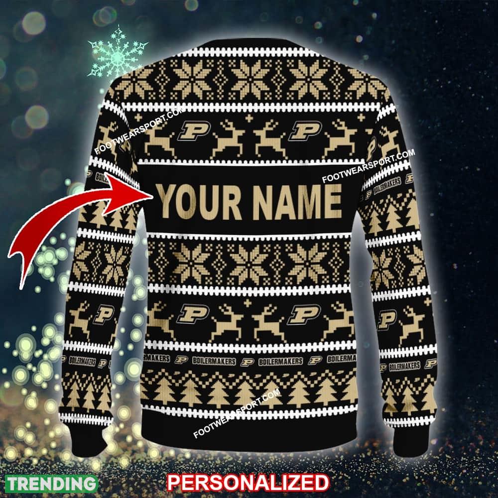 NEW Icy Purdue Boilermakers Knitted Christmas Sweater Gift For Men And Women 3D Sweater NEW Icy Purdue Boilermakers Knitted Christmas Sweater Gift For Men And Women 3D Sweater