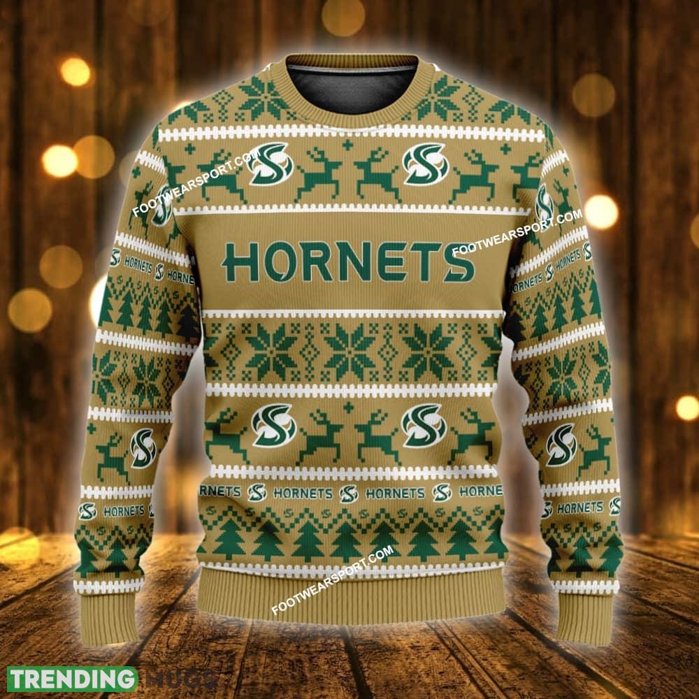 NEW Joyful Sacramento State Hornets Knitted Christmas Sweater Gift For Men And Women - NCAA2 Sacramento State Hornets Ugly Christmas Sweater For Men And Women Photo 1