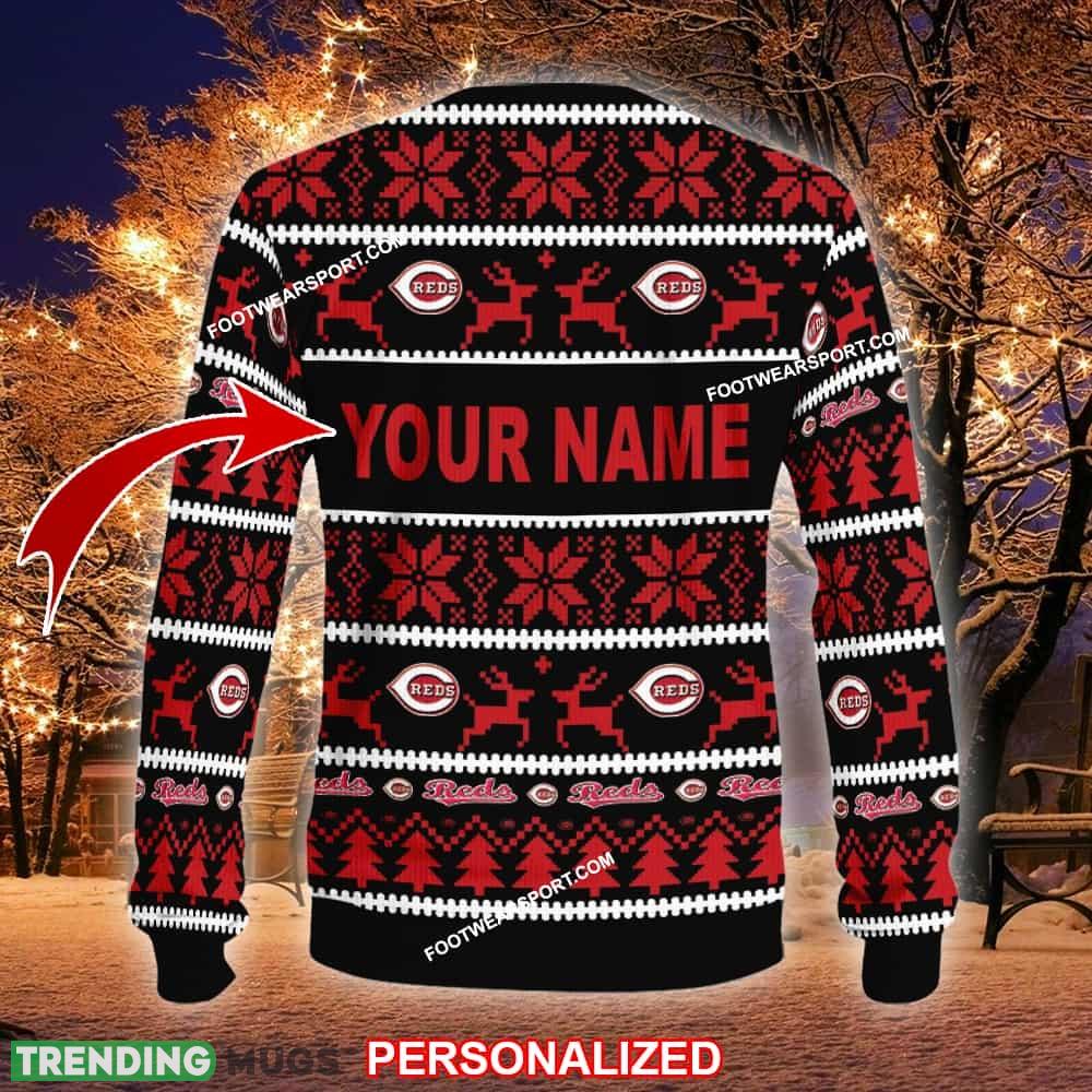 NEW Knitwear Cincinnati Reds Ugly Christmas Sweater Gift For Adult 3D Sweater NEW Knitwear Cincinnati Reds Ugly Christmas Sweater Gift For Adult 3D Sweater