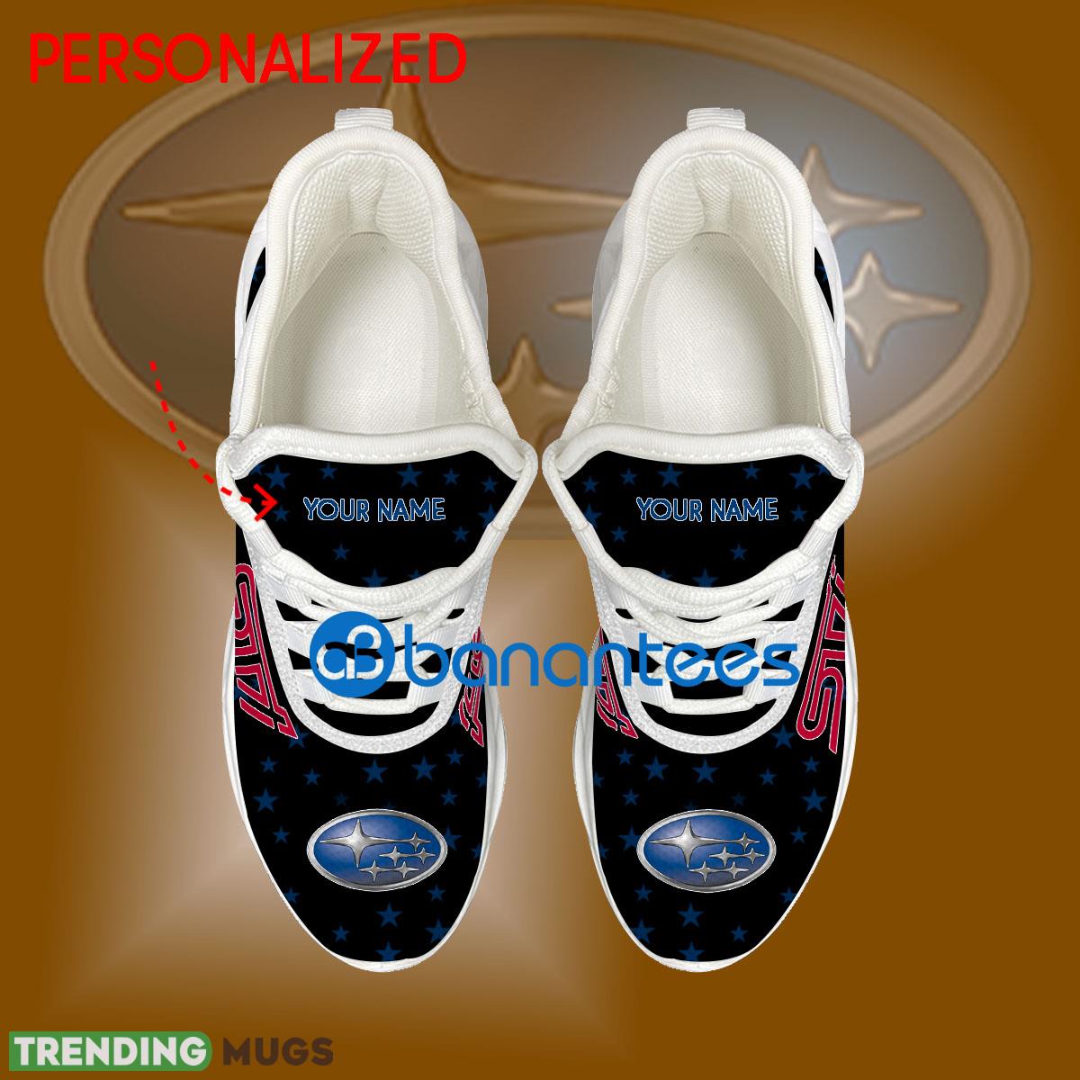 Subaru STI Car Racing Sport Sneaker Contemporary Custom Name Gift Max Soul Shoes USA Flag Star New For Fans Max Soul Subaru STI Car Racing Sport Sneaker Contemporary Custom Name Gift Max Soul Shoes USA Flag Star New For Fans Max Soul