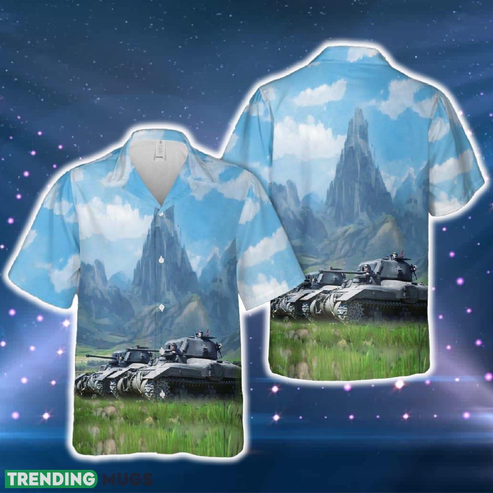 Canadian Army Ram Mk II later production with Mk III QF 6 pounder In WW2 Hawaiian Shirt For Beach Fans - Canadian Army Ram Mk II later production with Mk III QF 6 pounder In WW2 Hawaiian Shirt For Beach Fans Canadian Army Ram Mk II later production with Mk III QF 6 pounder In WW2 Hawaiian Shirt For Beach Fans - Canadian Army Ram Mk II later production with Mk III QF 6 pounder In WW2 Hawaiian Shirt For Beach Fans