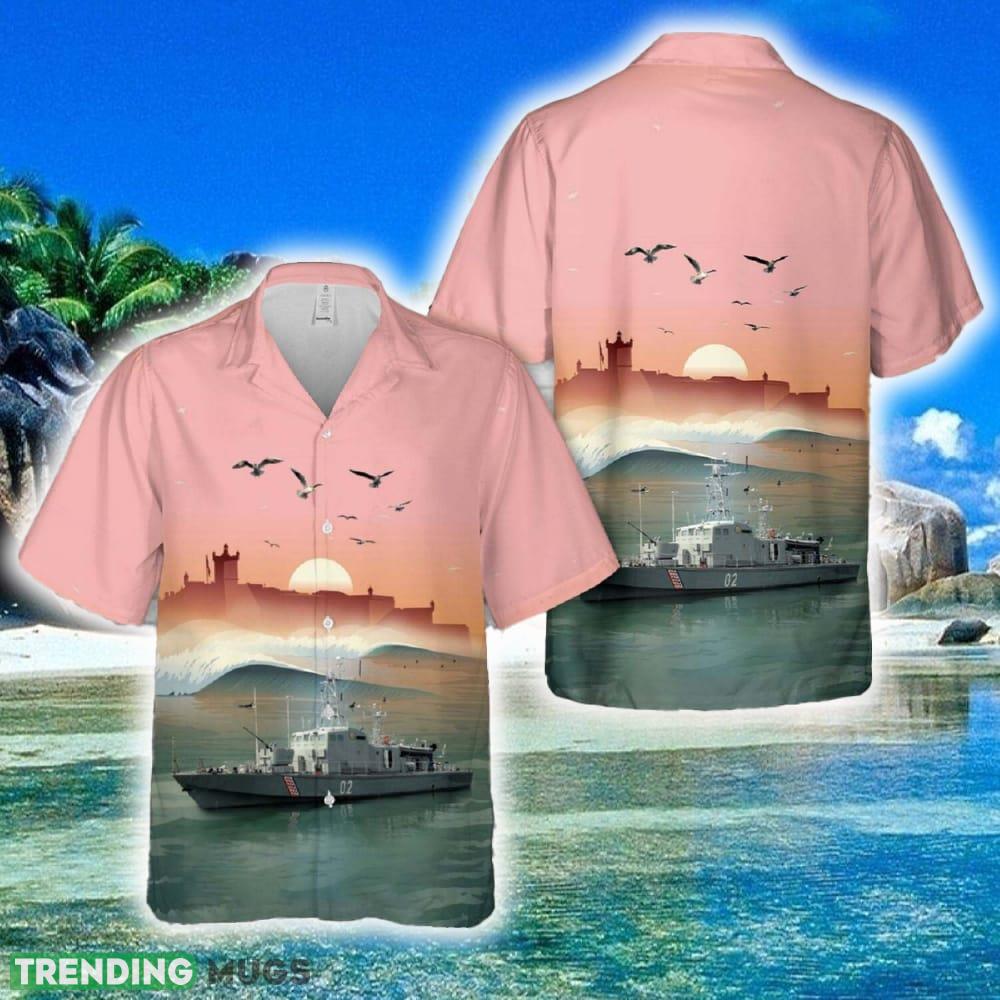Croatian Navy OB 02 Solta Mirna class Hawaiian Shirt For Beach Fans - Croatian Navy OB 02 Solta Mirna class Hawaiian Shirt For Beach Fans