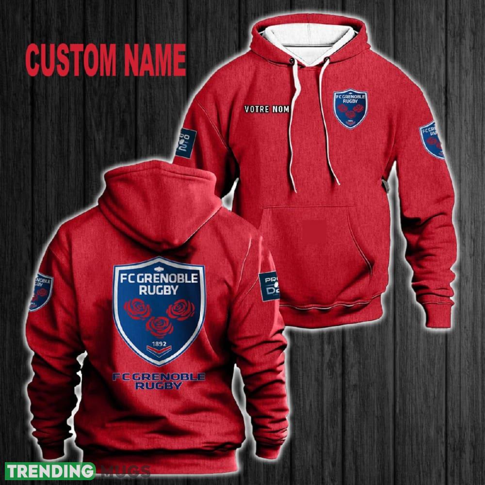 Custom Name FC Grenoble Rugby 3D Hoodie Red All OVer Print For Men Women Gift Christmas 2024 - Custom Name FC Grenoble Rugby 3D Hoodie Red All OVer Print For Men Gift Christmas 2024 Custom Name FC Grenoble Rugby 3D Hoodie Red All OVer Print For Men Women Gift Christmas 2024 - Custom Name FC Grenoble Rugby 3D Hoodie Red All OVer Print For Men Gift Christmas 2024